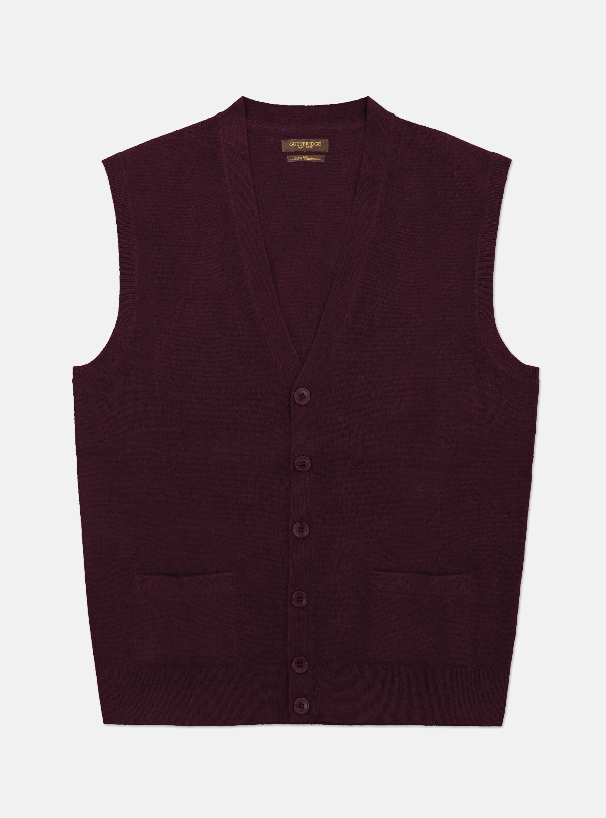 KNITTED 100 CASHMERE VEST GutteridgeEU Men s catalog