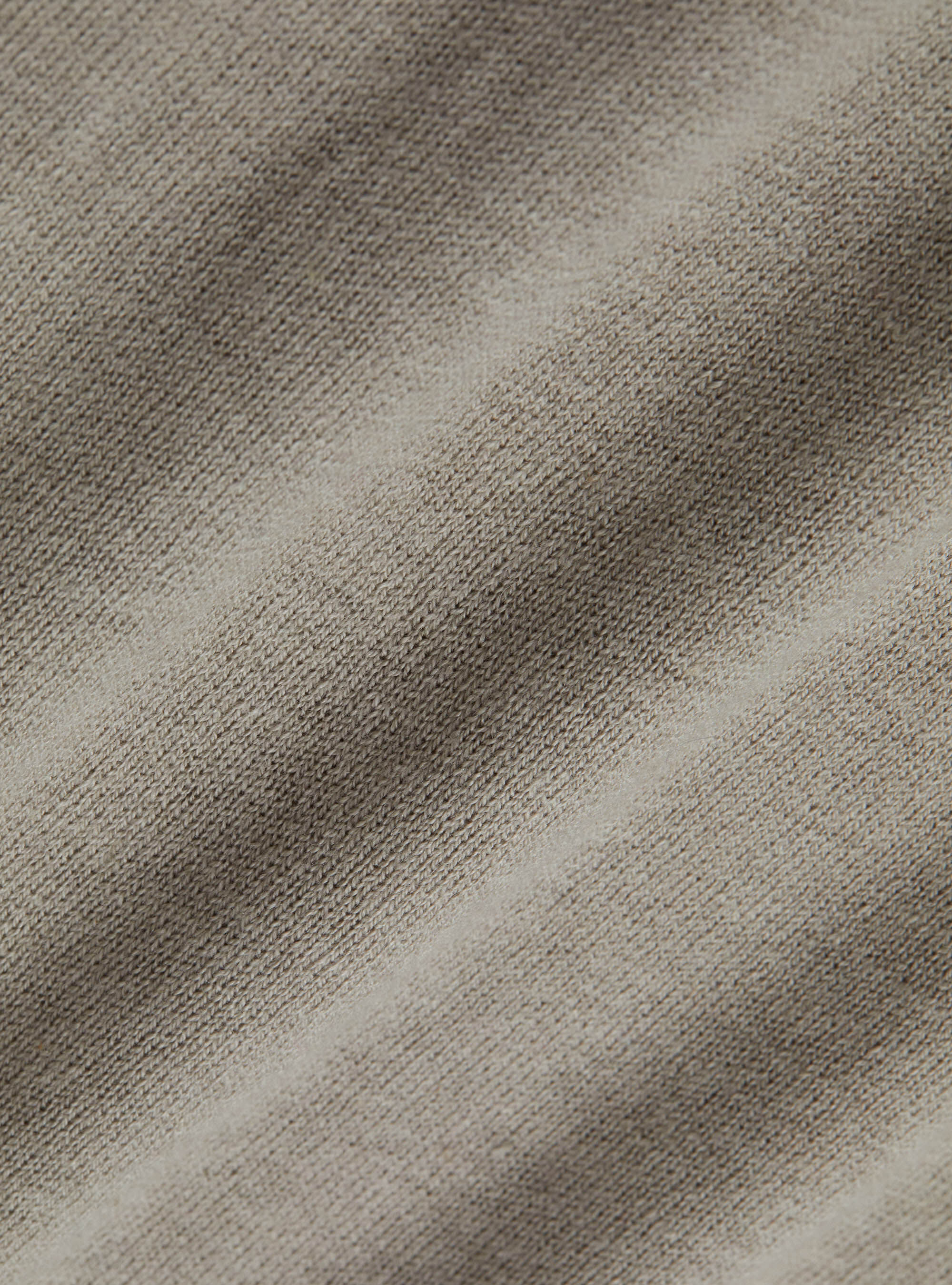 Dolcevita in cotone seta e cashmere, SABBIA