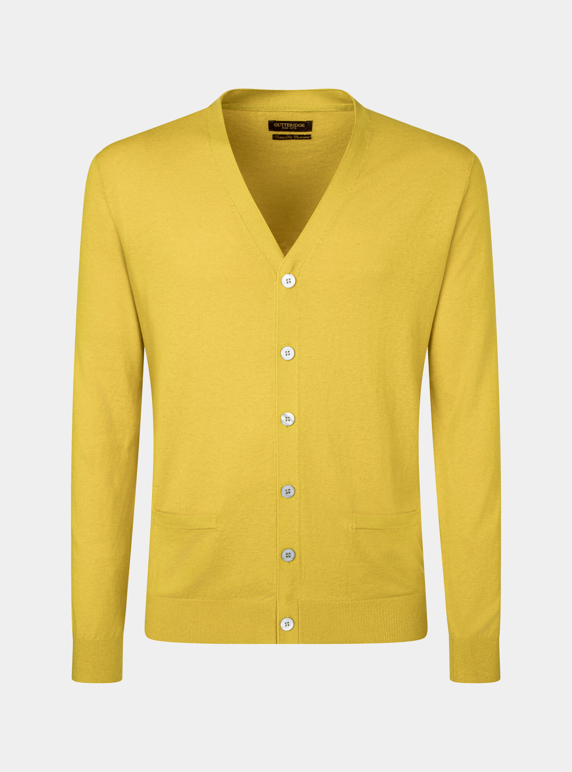 Silk and cashmere cotton cardigan