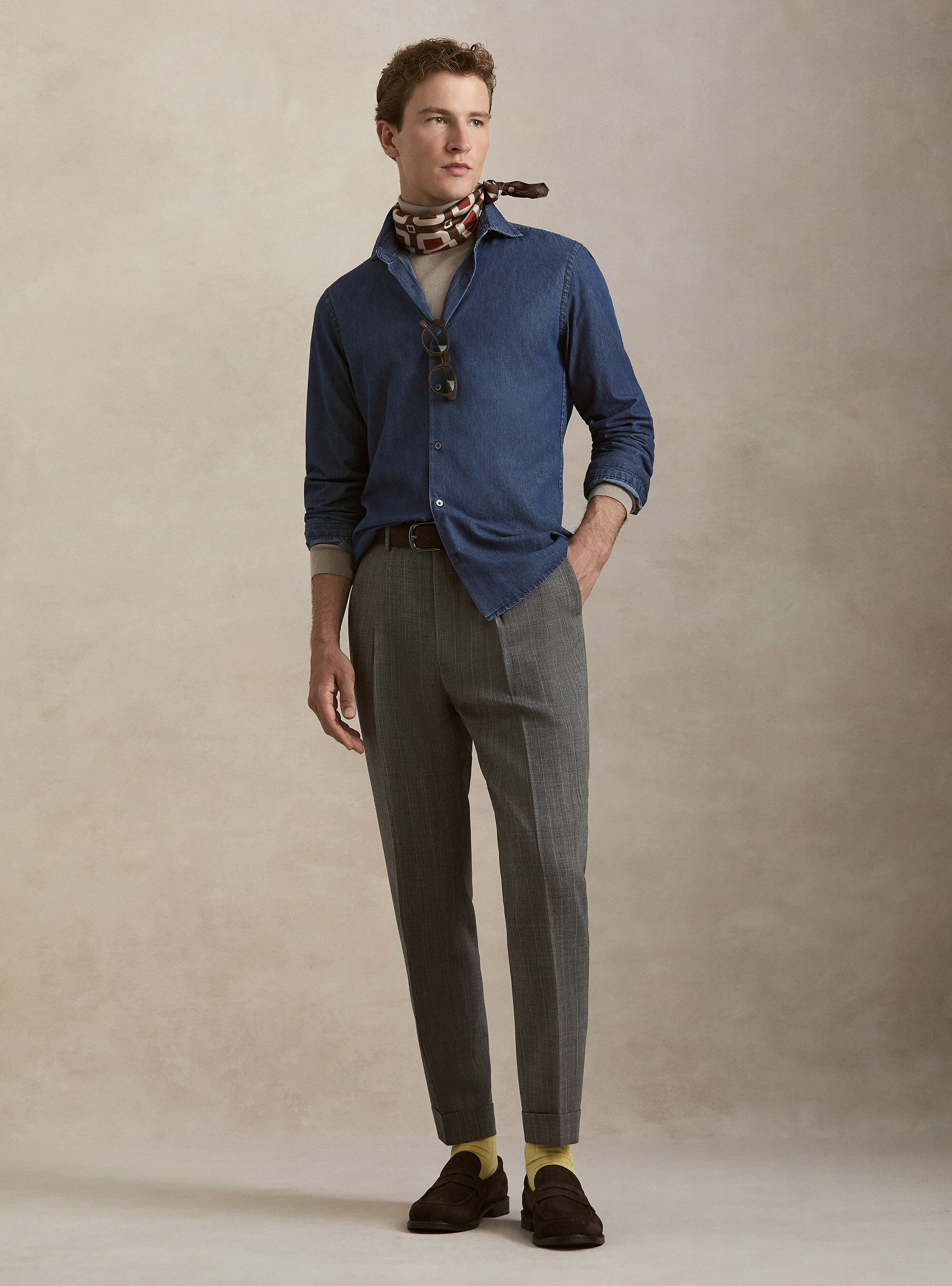 Camicia in denim