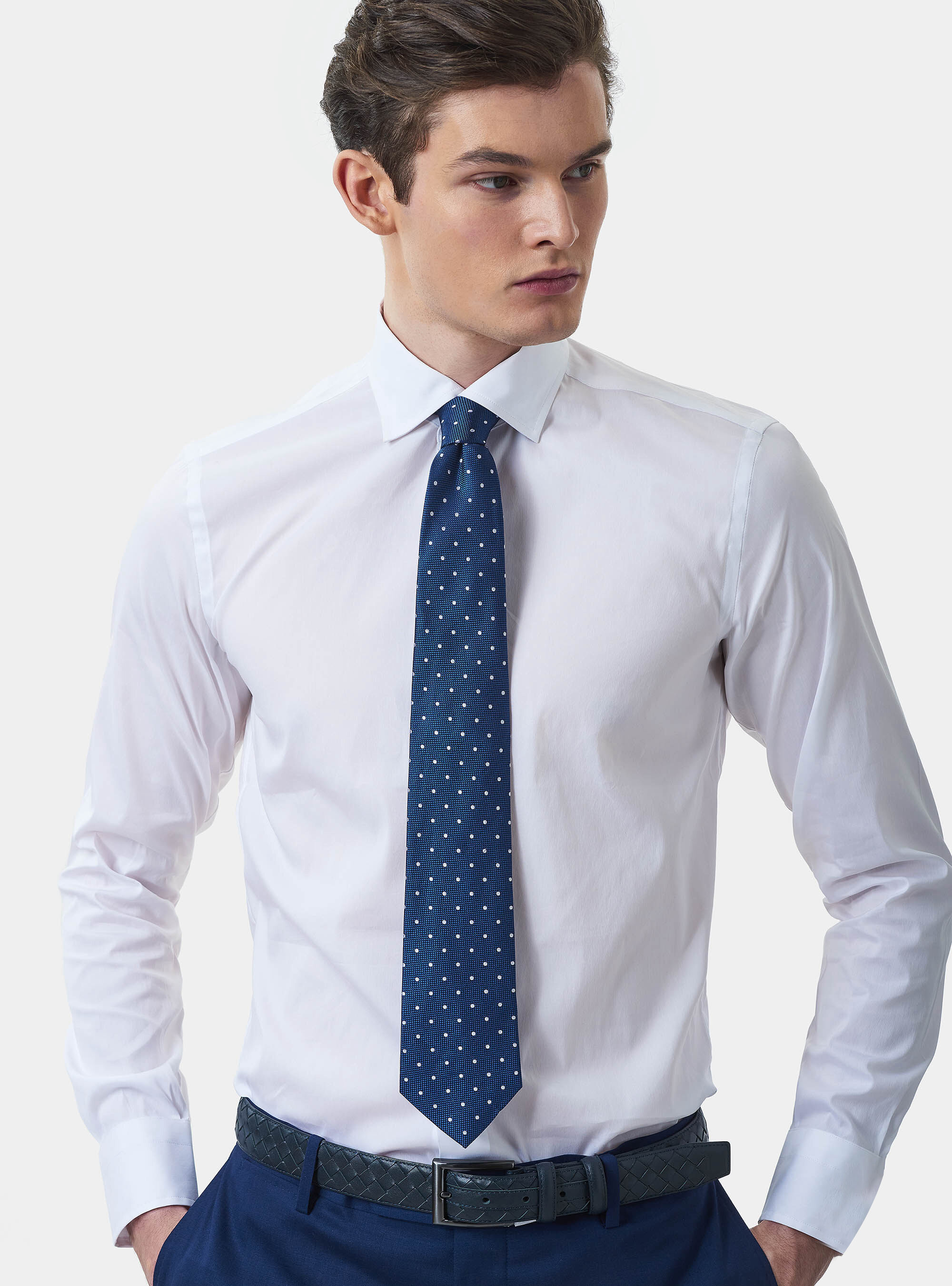 Super slim poplin shirt cheap