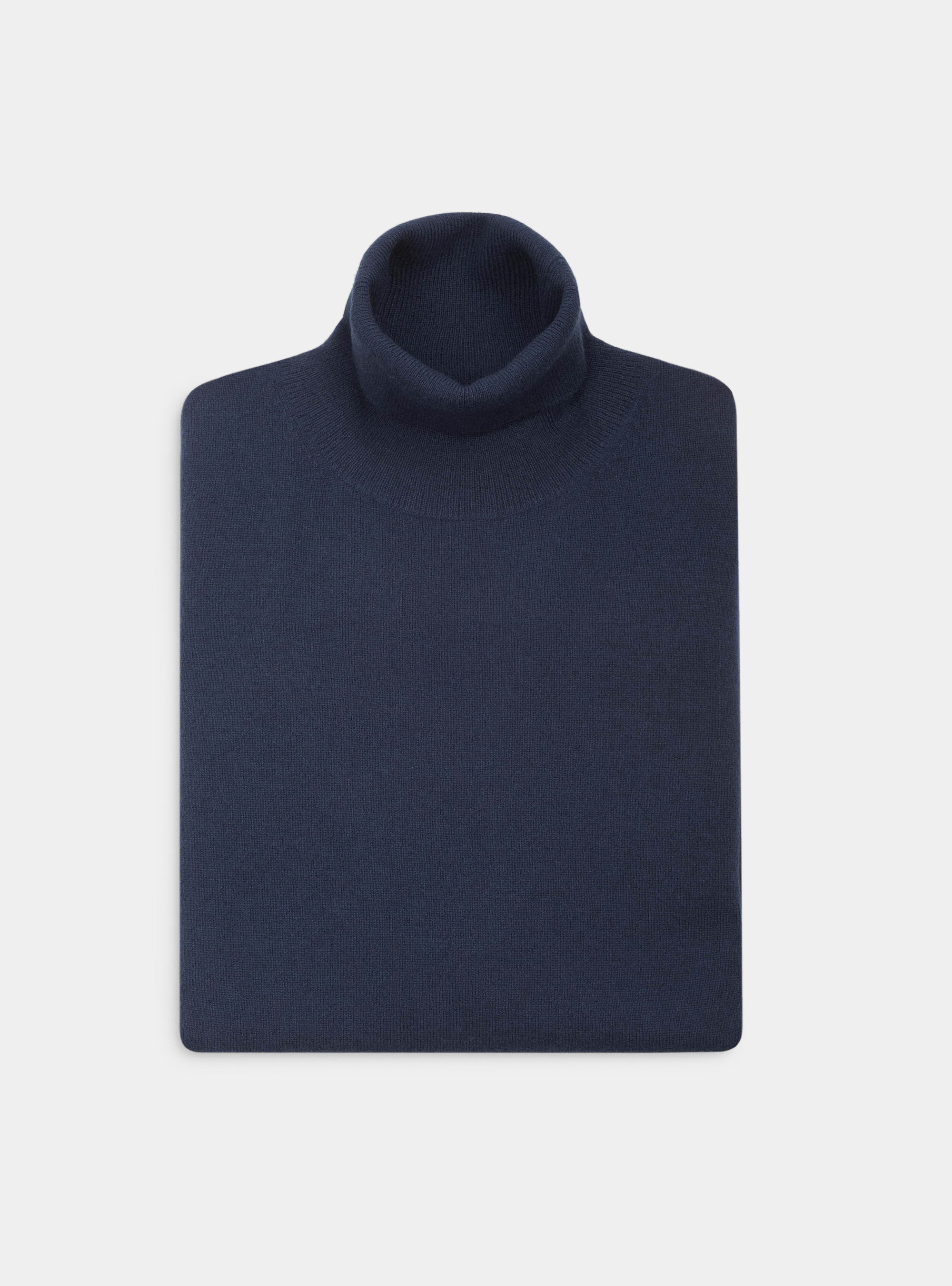 High neck sweater 100% cashmere, BASALT