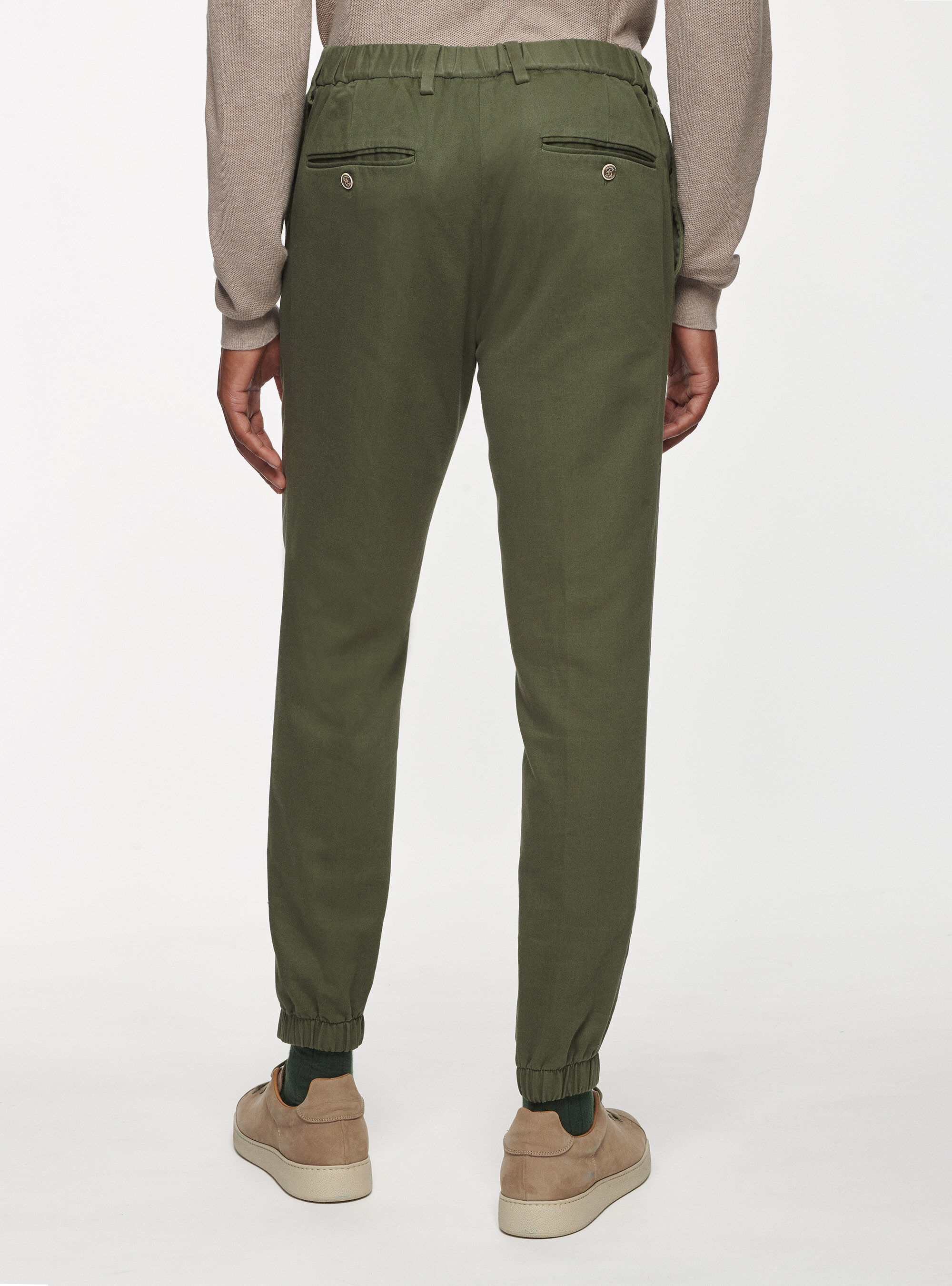 Cotton blend joggers