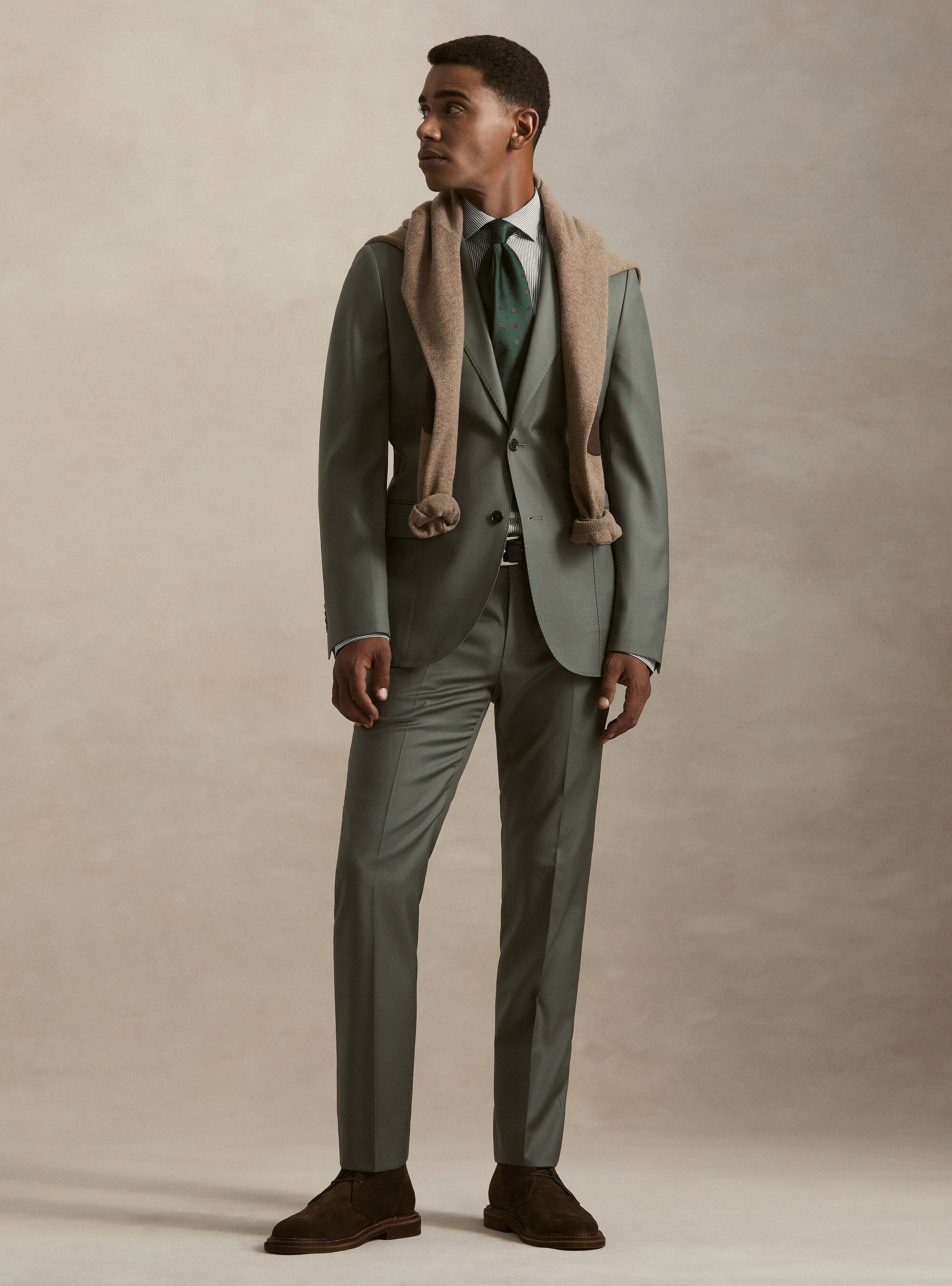 Suit trousers in pure wool by Vitale Barberis Canonico