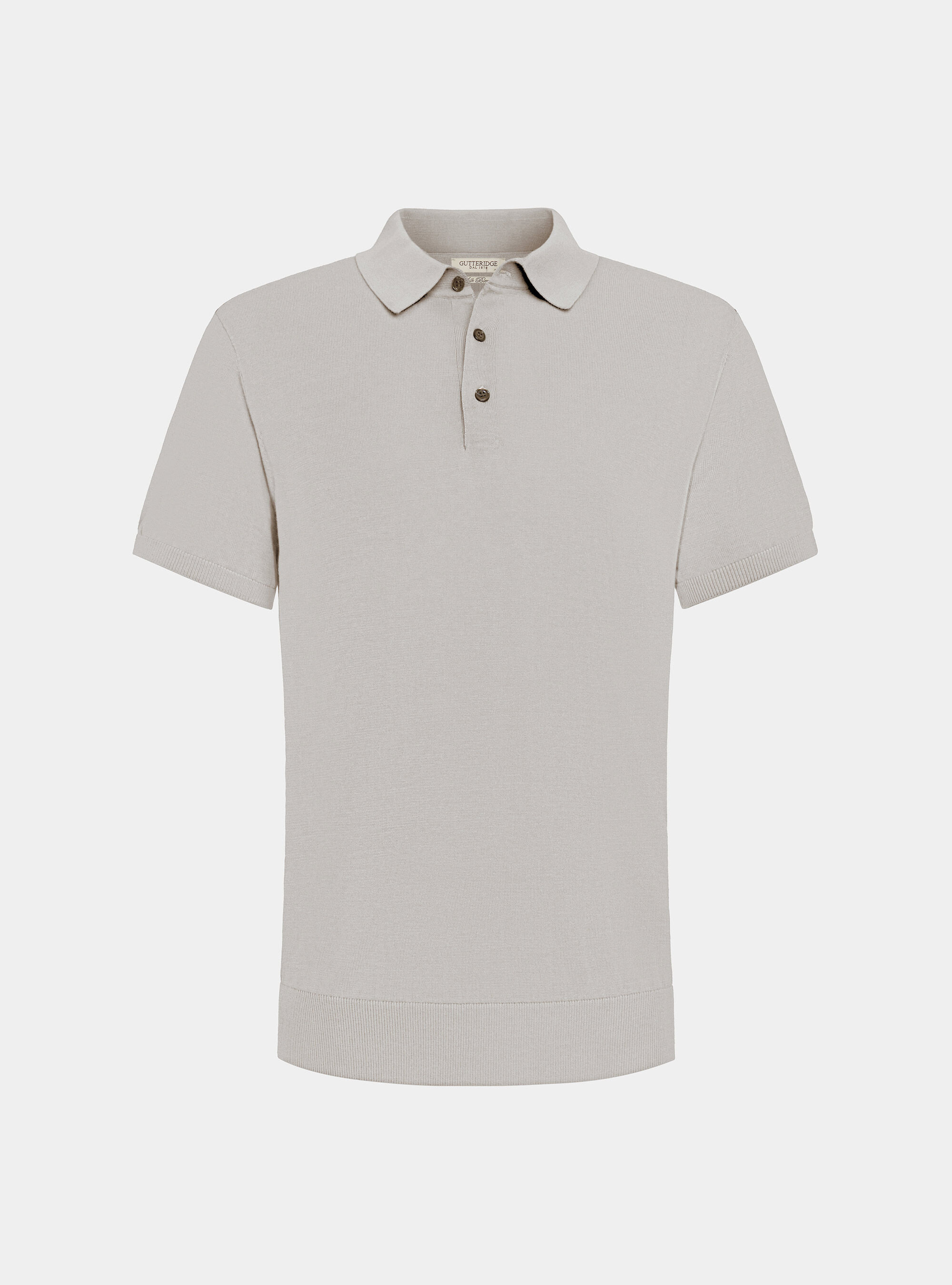 【AULAREE】silk knit short polo 半袖ニット1 AULAREE】silk knit short polo 半袖ニット1