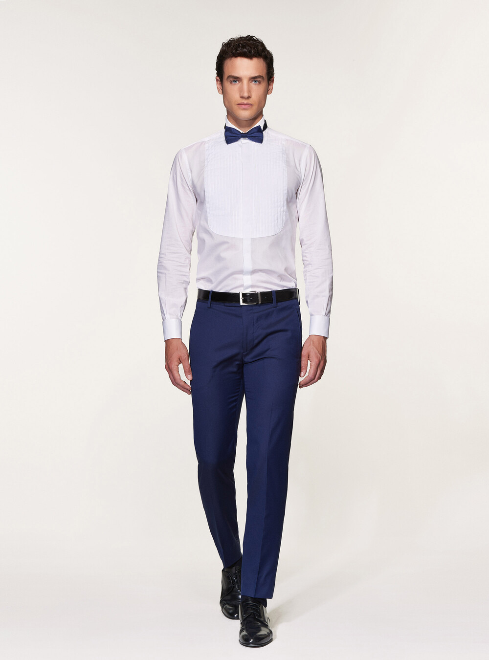 Pantaloni smoking in pura lana superfine 110's Vitale Barberis