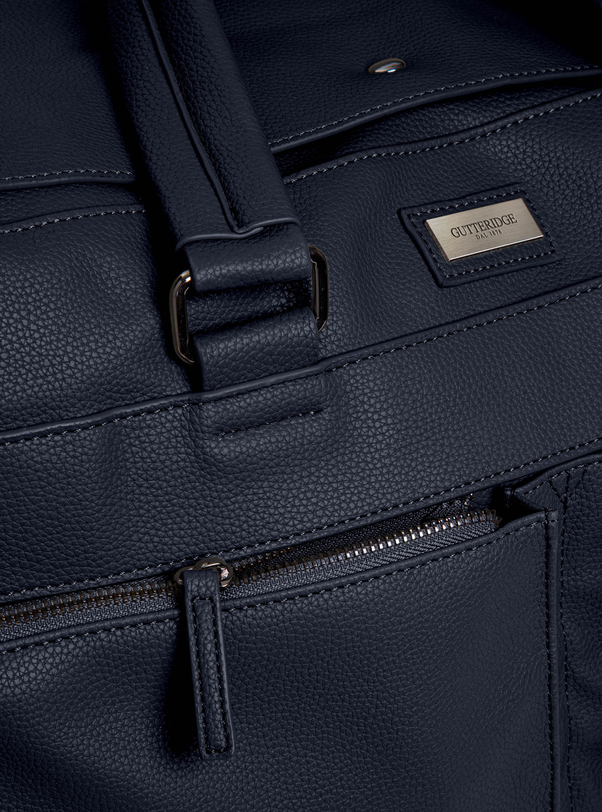 BOSS by HUGO BOSS Leather Laptop Bag in Blue for Men | Lyst