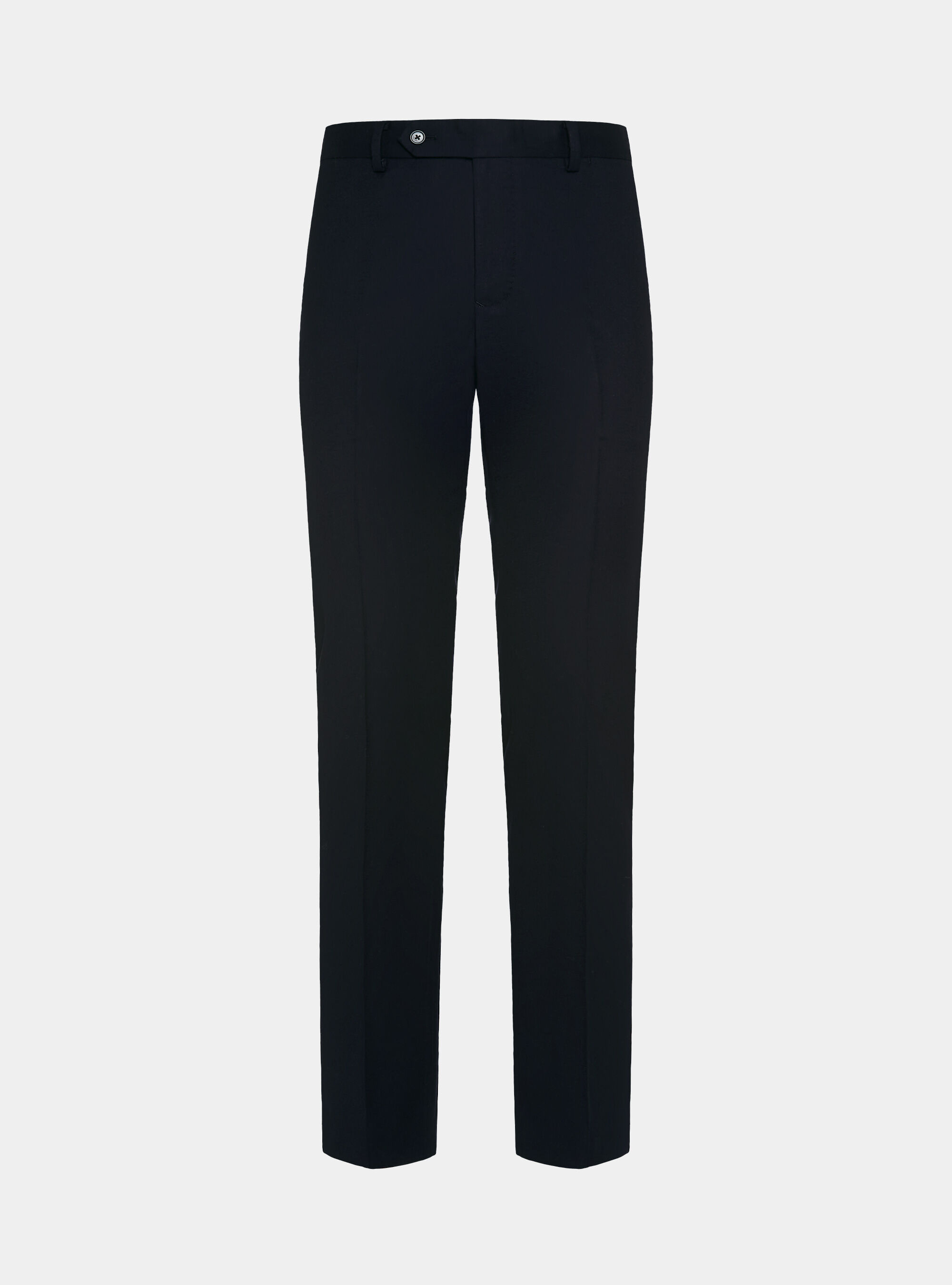 Vitale Barberis Canonico flannel trousers, NAVY BLUE