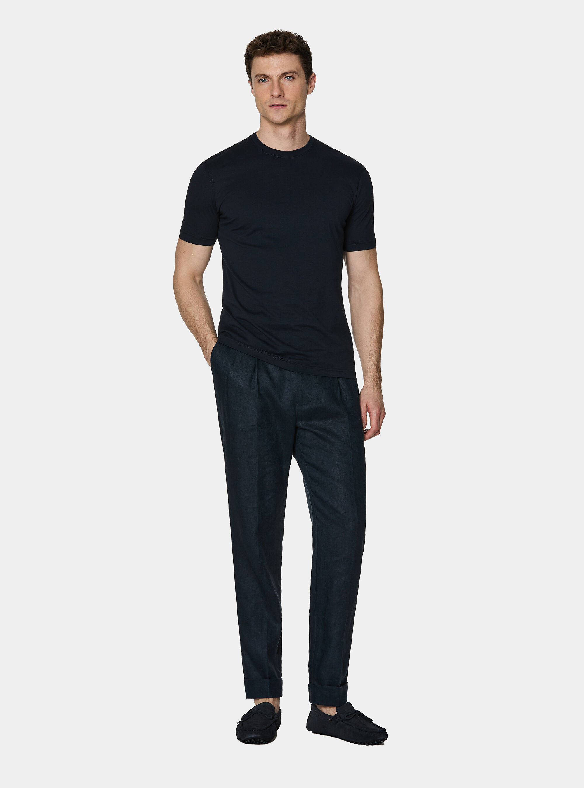 T-shirt mezza manica in cotone Supima