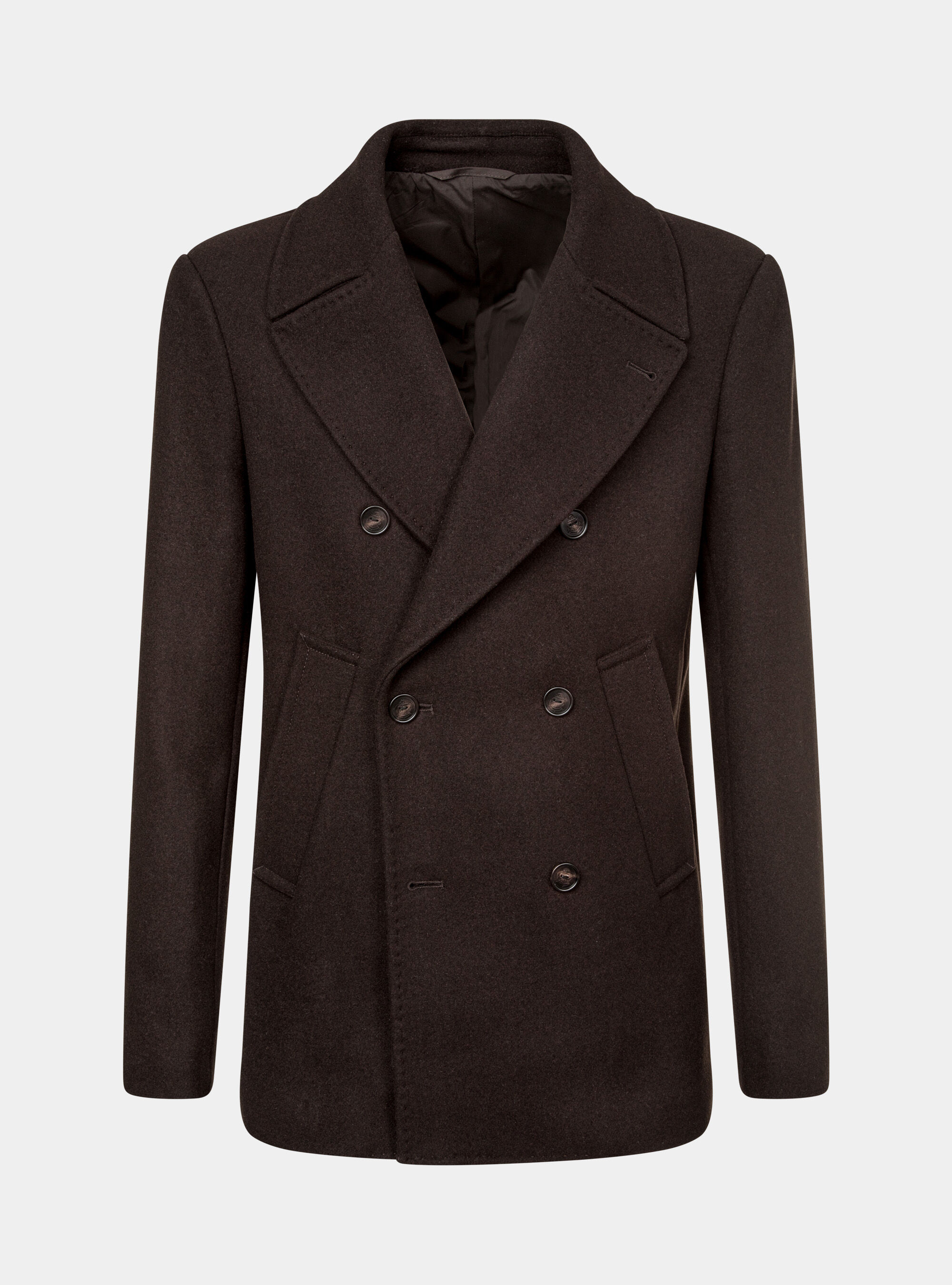 Peacoat in lambswool