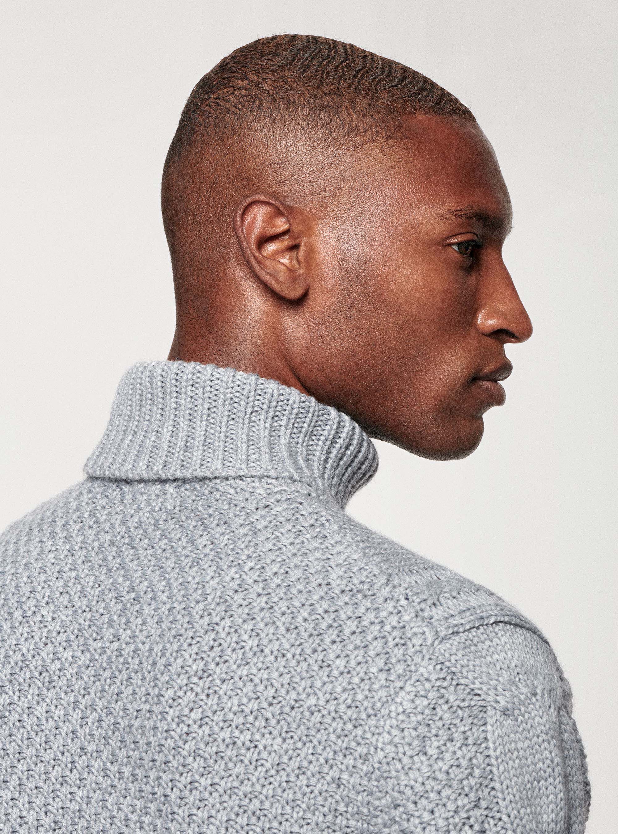 Sweater with hotsell braided sleeves