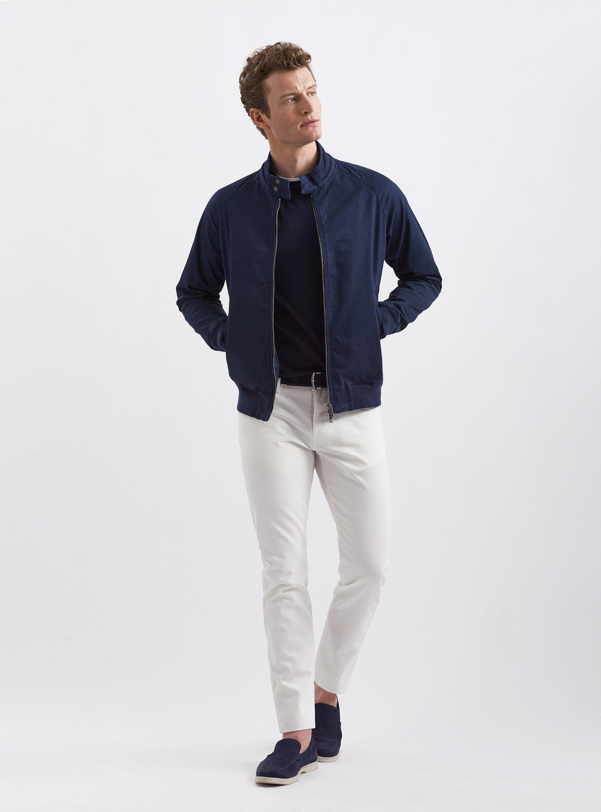 Stretch hotsell harrington jacket