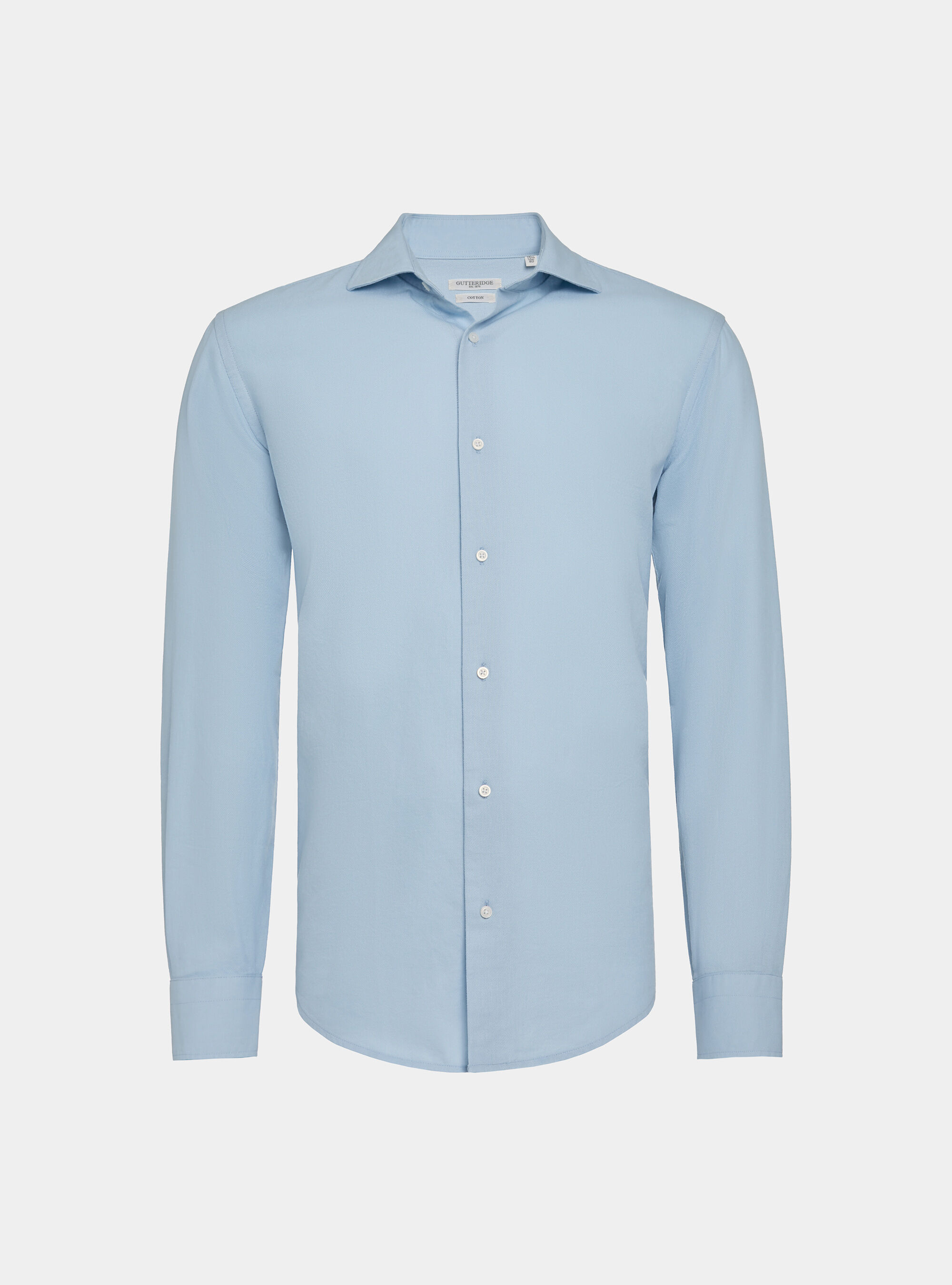 Cotton gauze shirt, LIGHT BLUE