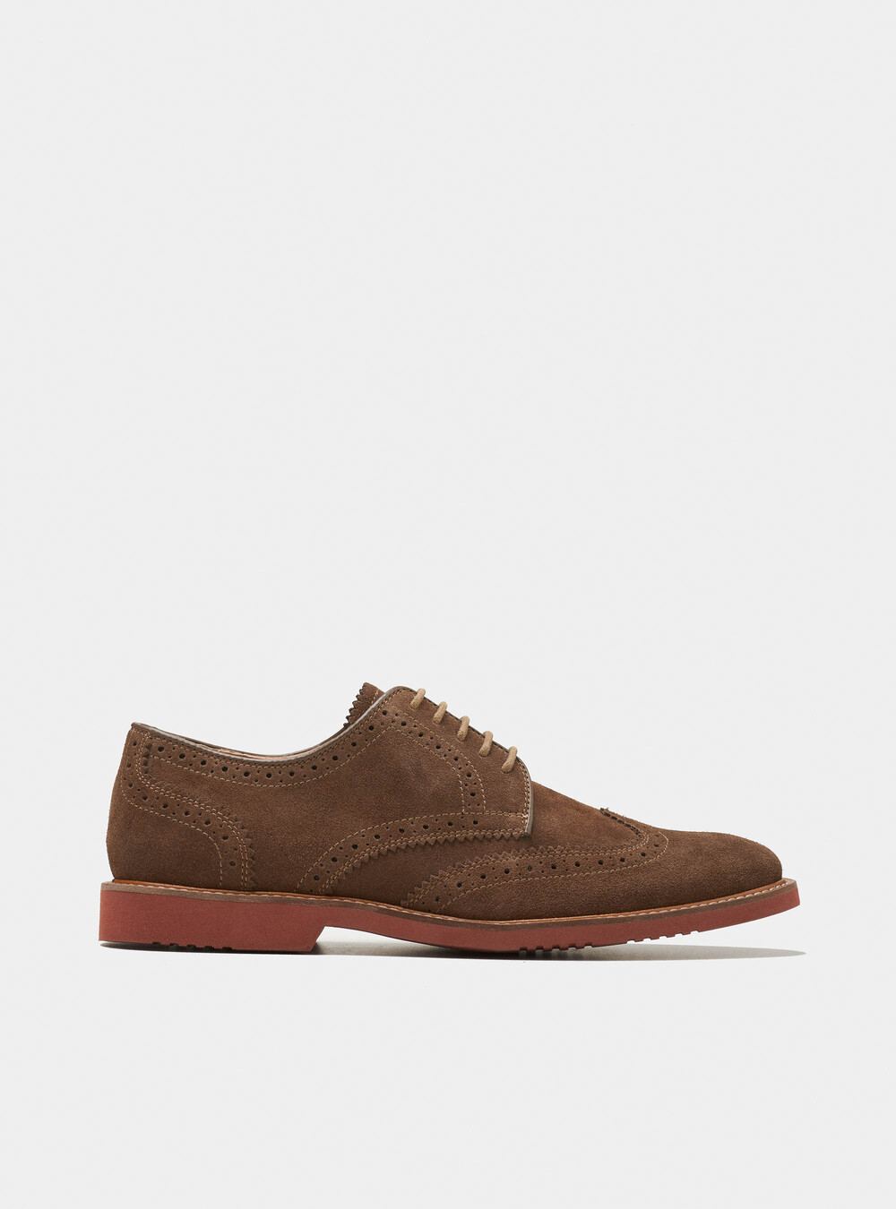 Suede Derby shoes