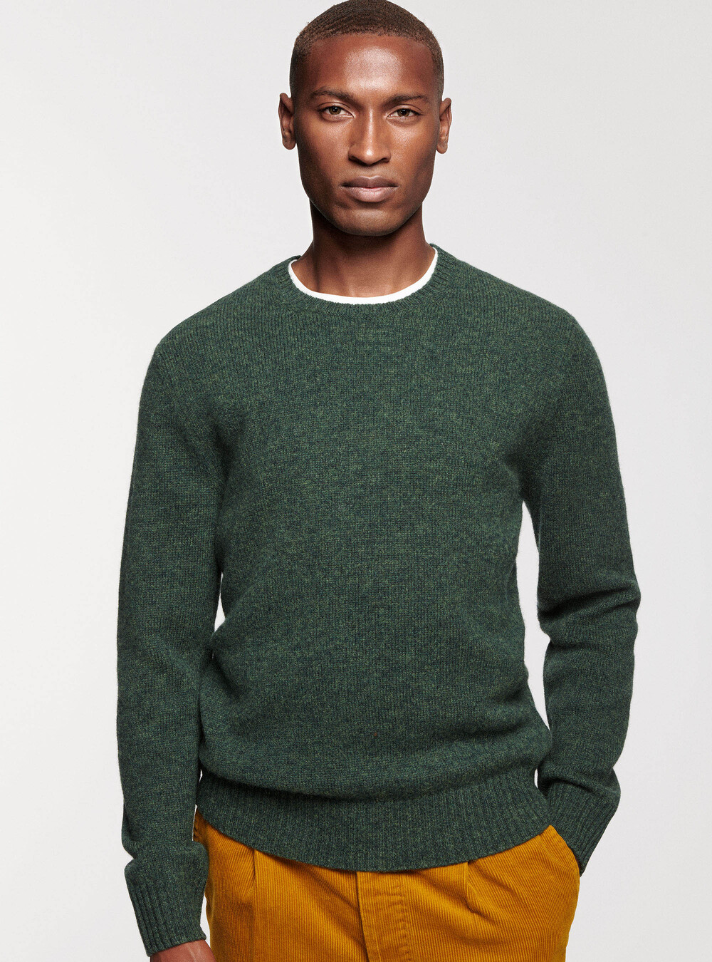 Pure Shetland wool sweater | Gutteridge | Men's catalog-gutteridge ...