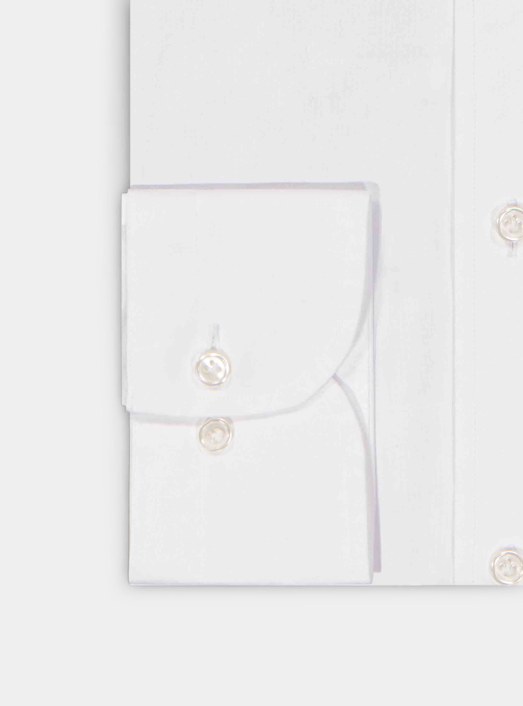 Camicia custom collo button down in oxford, BIANCO