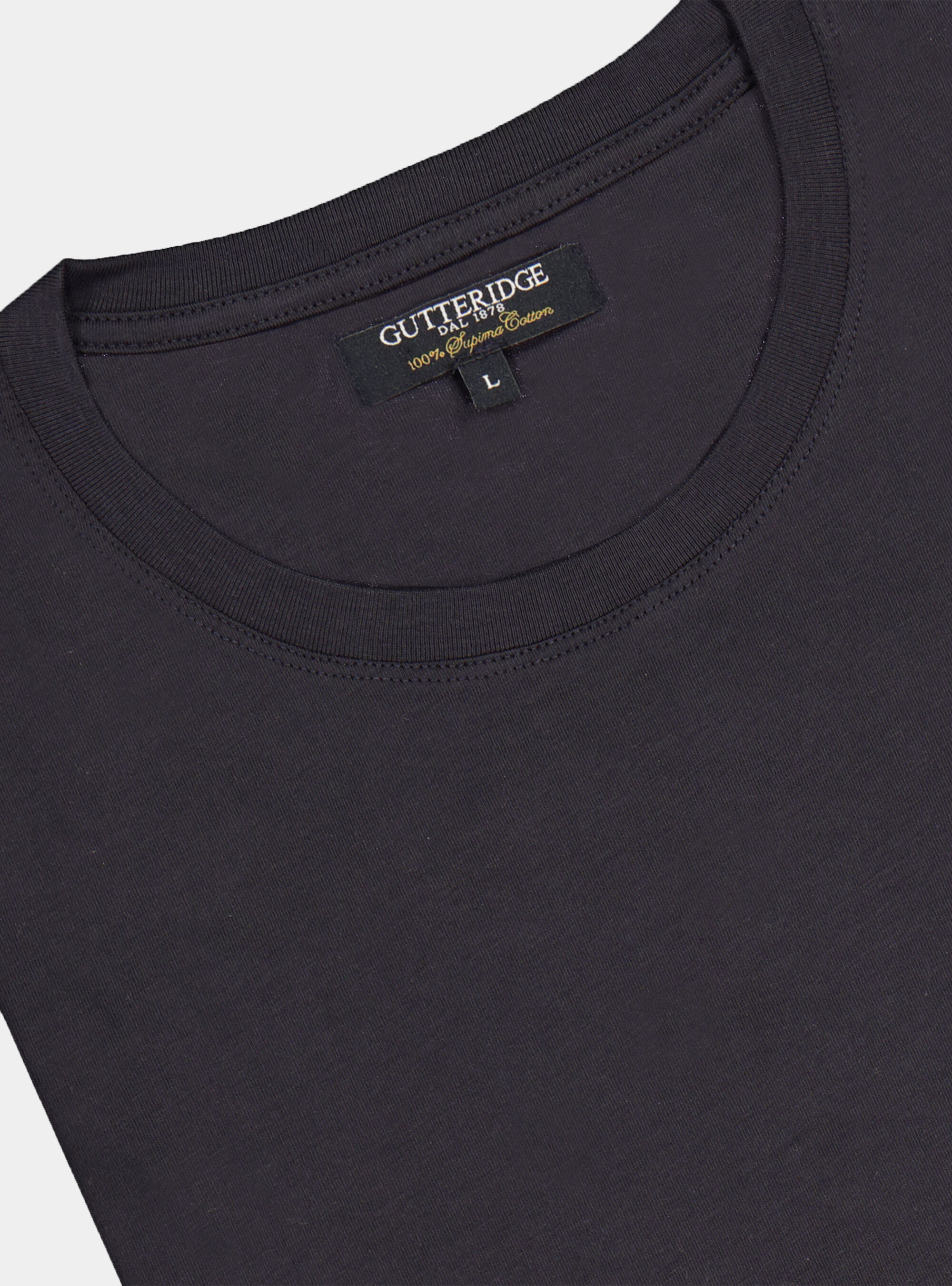 Solid-coloured cotton jersey Tshirt