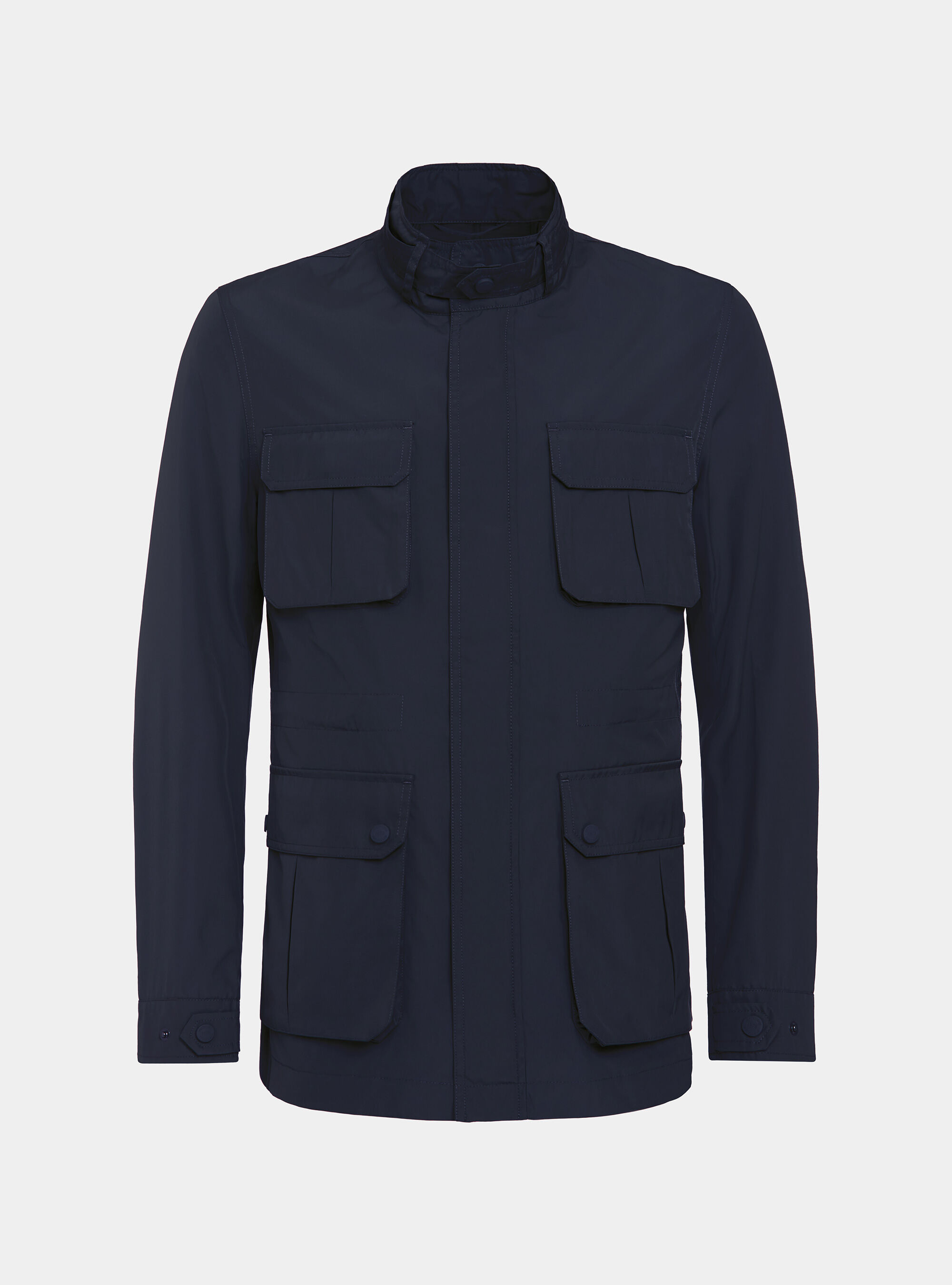 Field jacket in technical fabric