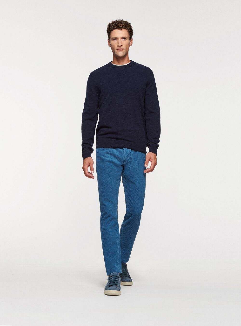 Velvet five-pocket trousers | GutteridgeEU | Jeans Uomo
