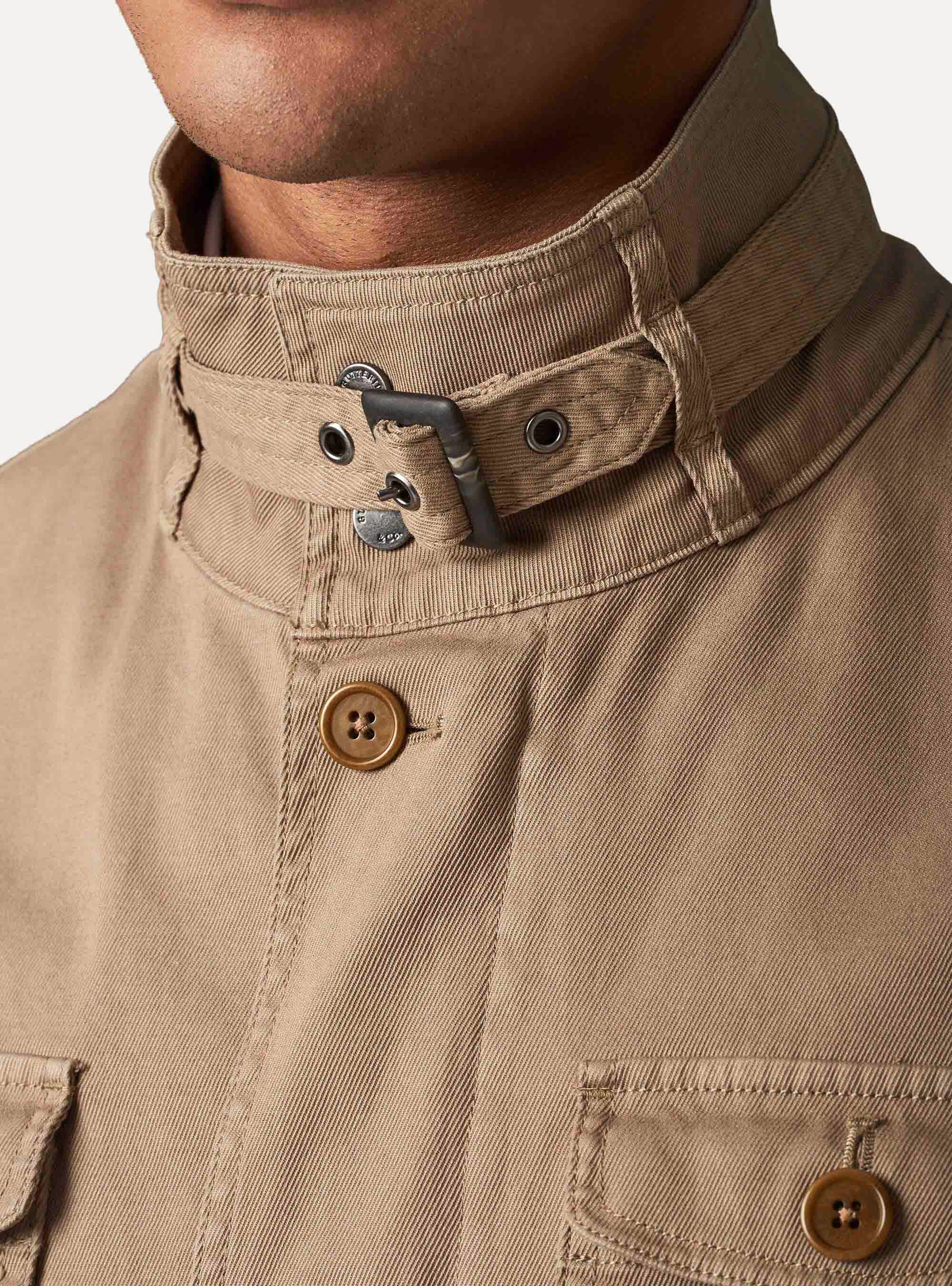 Twill sales field jacket