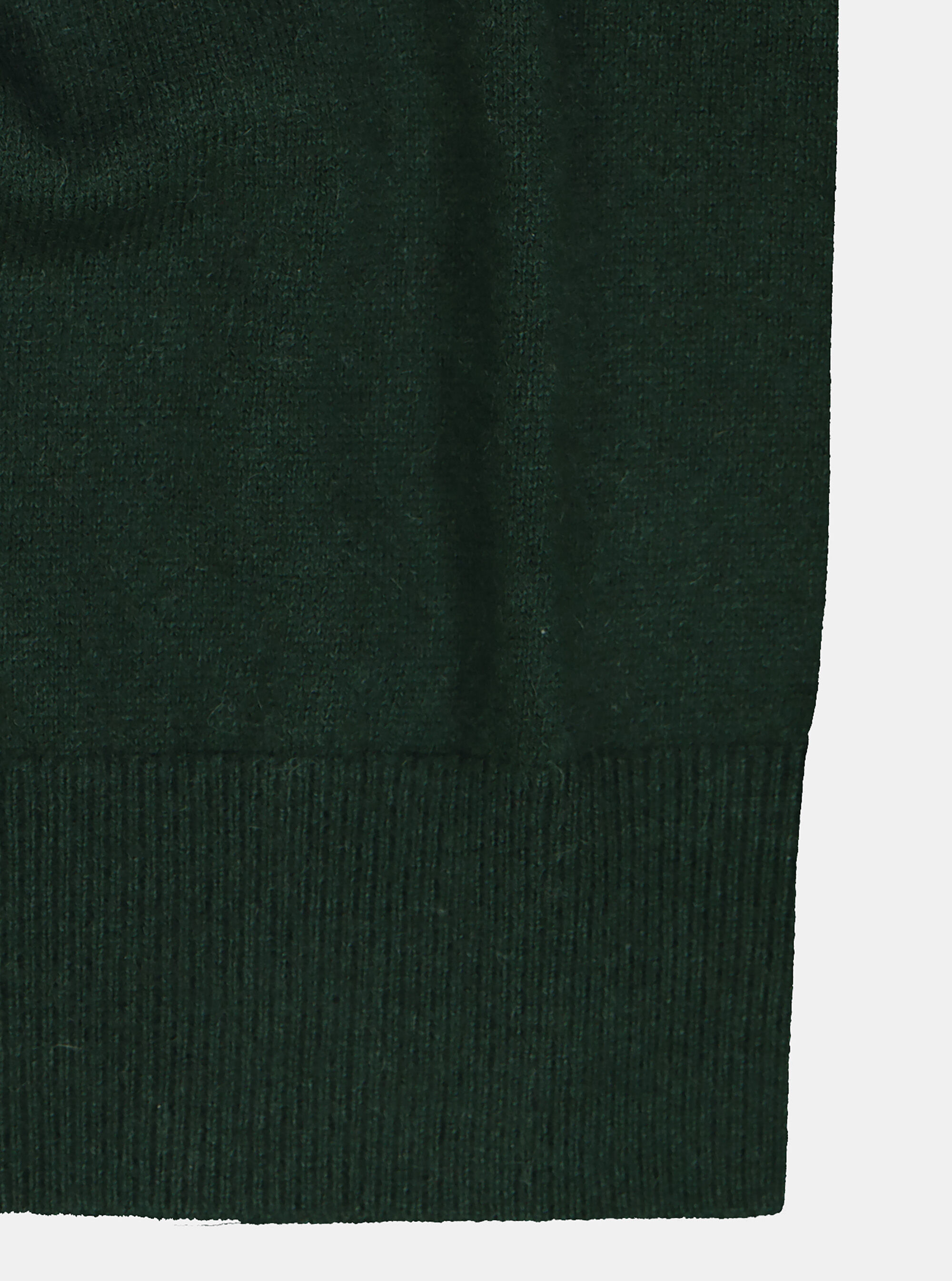 100% cashmere round neck sweater, GREEN