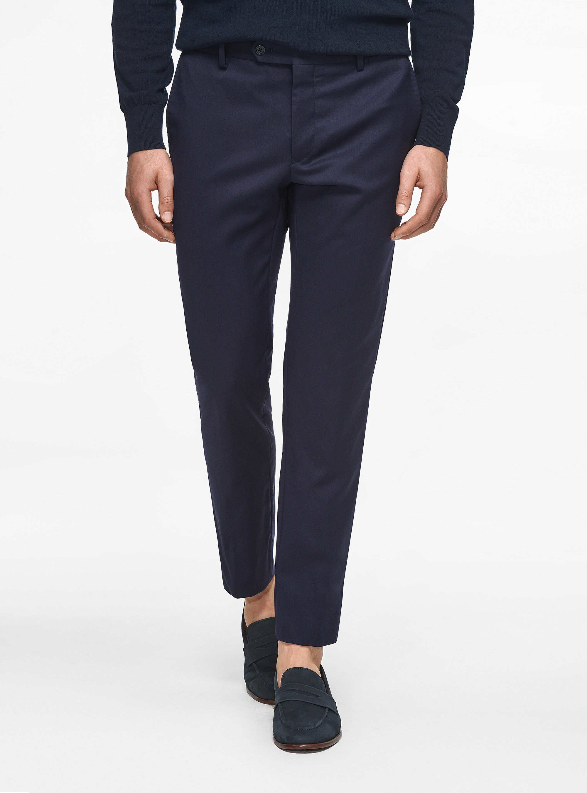 Pantaloni in pura lana superfine 110 s Gutteridge Abiti Uomo