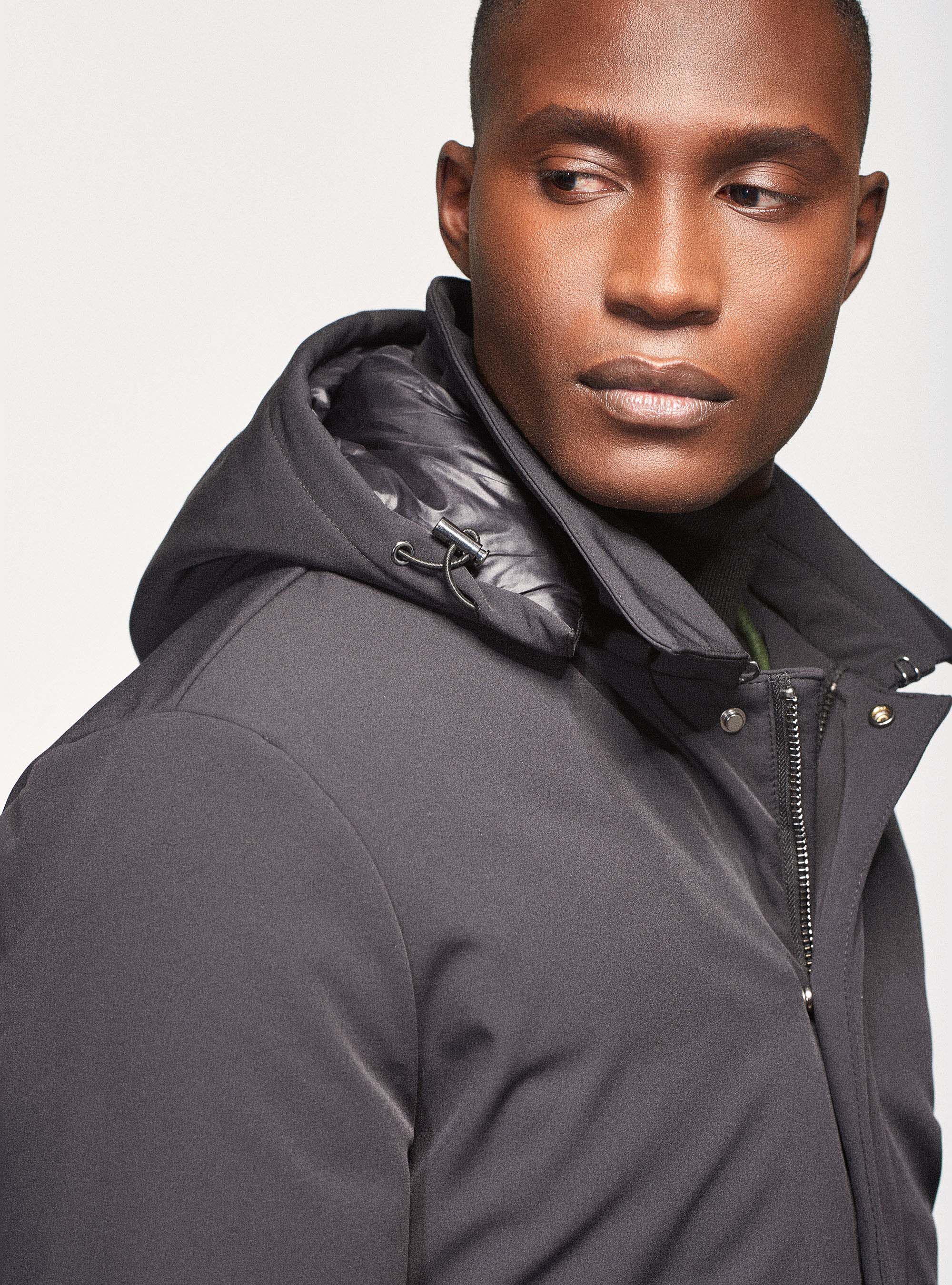 Technical jacket with Primaloft padding