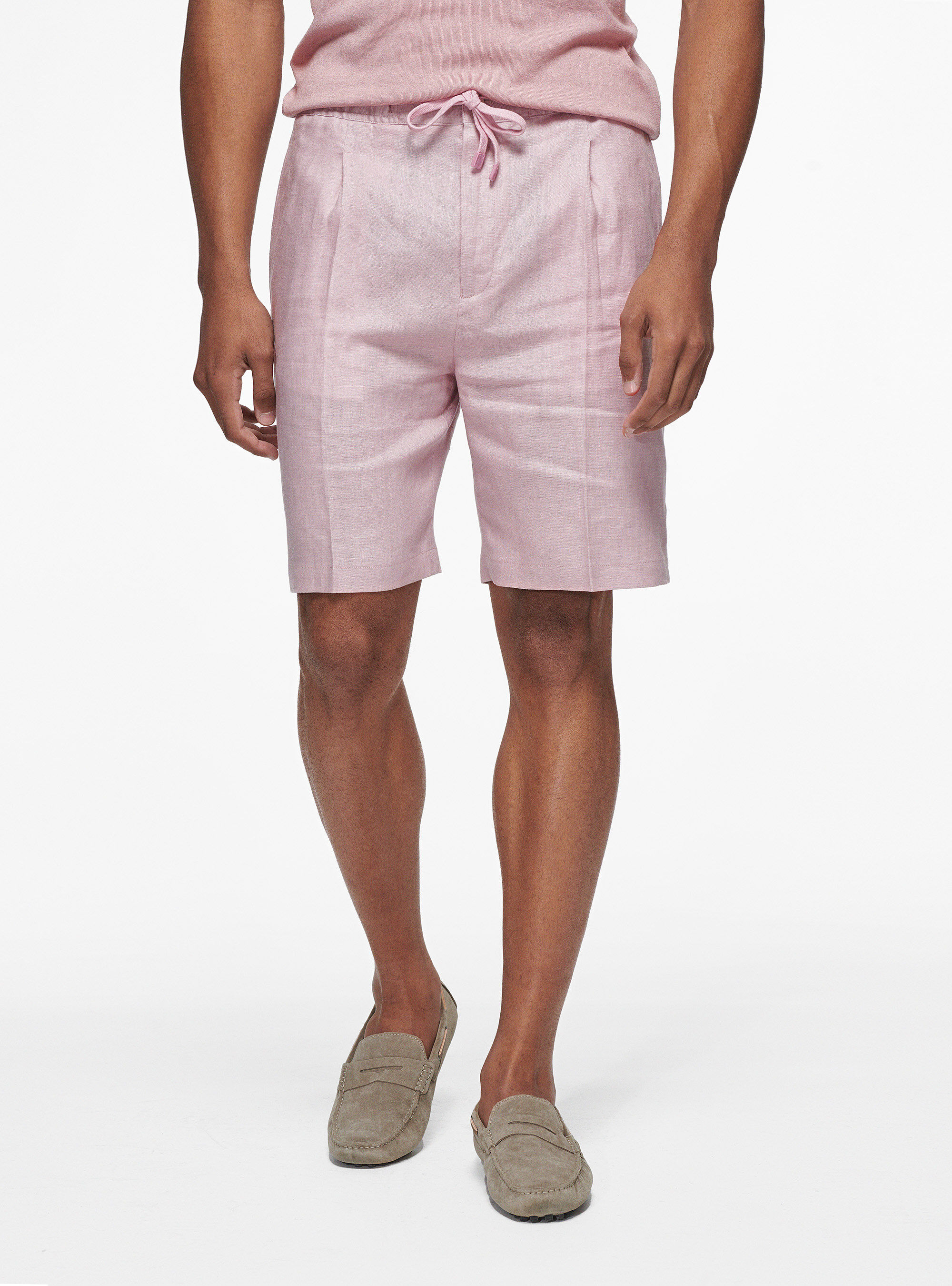 Men's shorts elastic waistband drawstring online