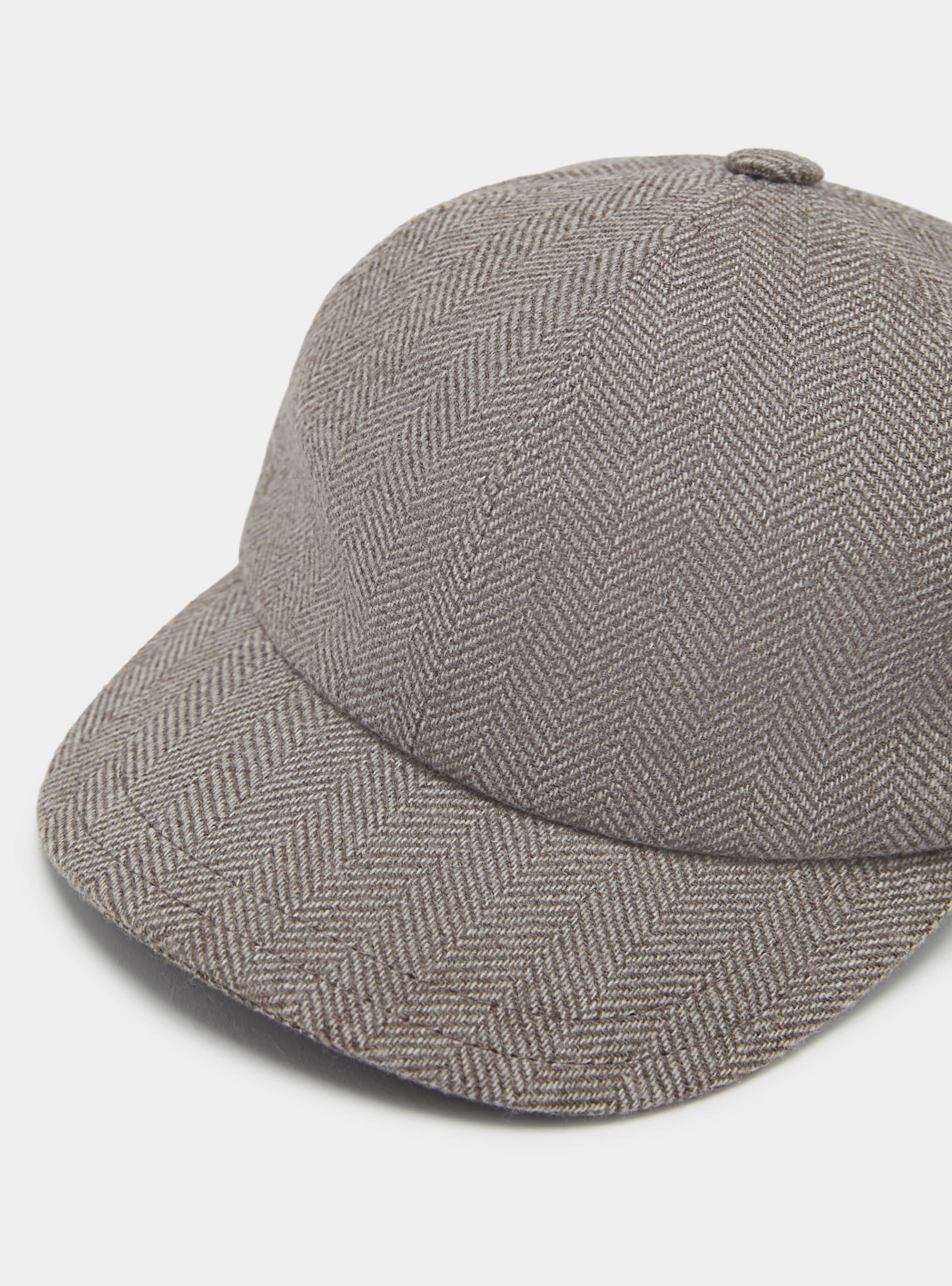Cappello baseball in lana e cashmere | Gutteridge | Uomo