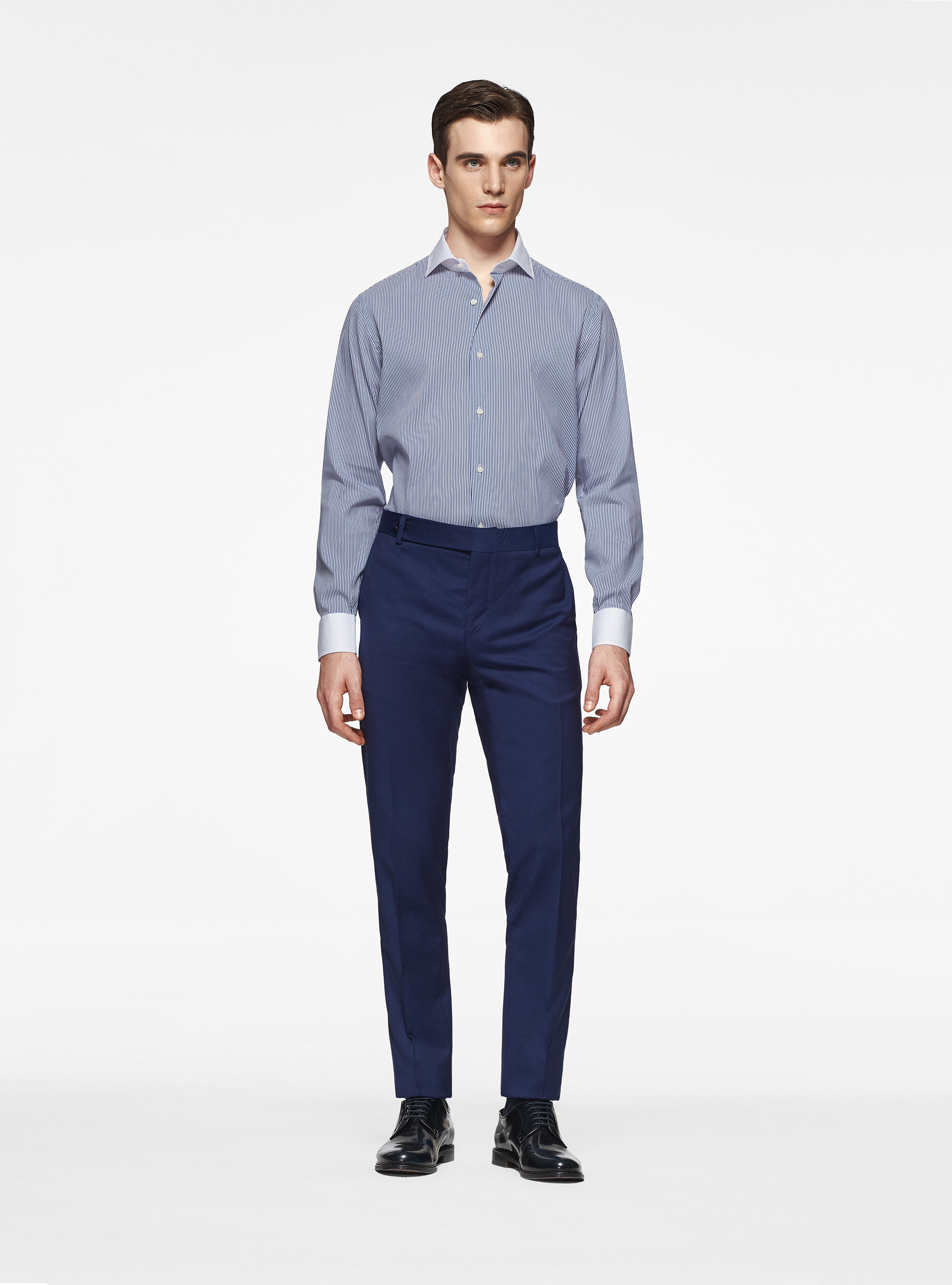 Camicia rigata outlet
