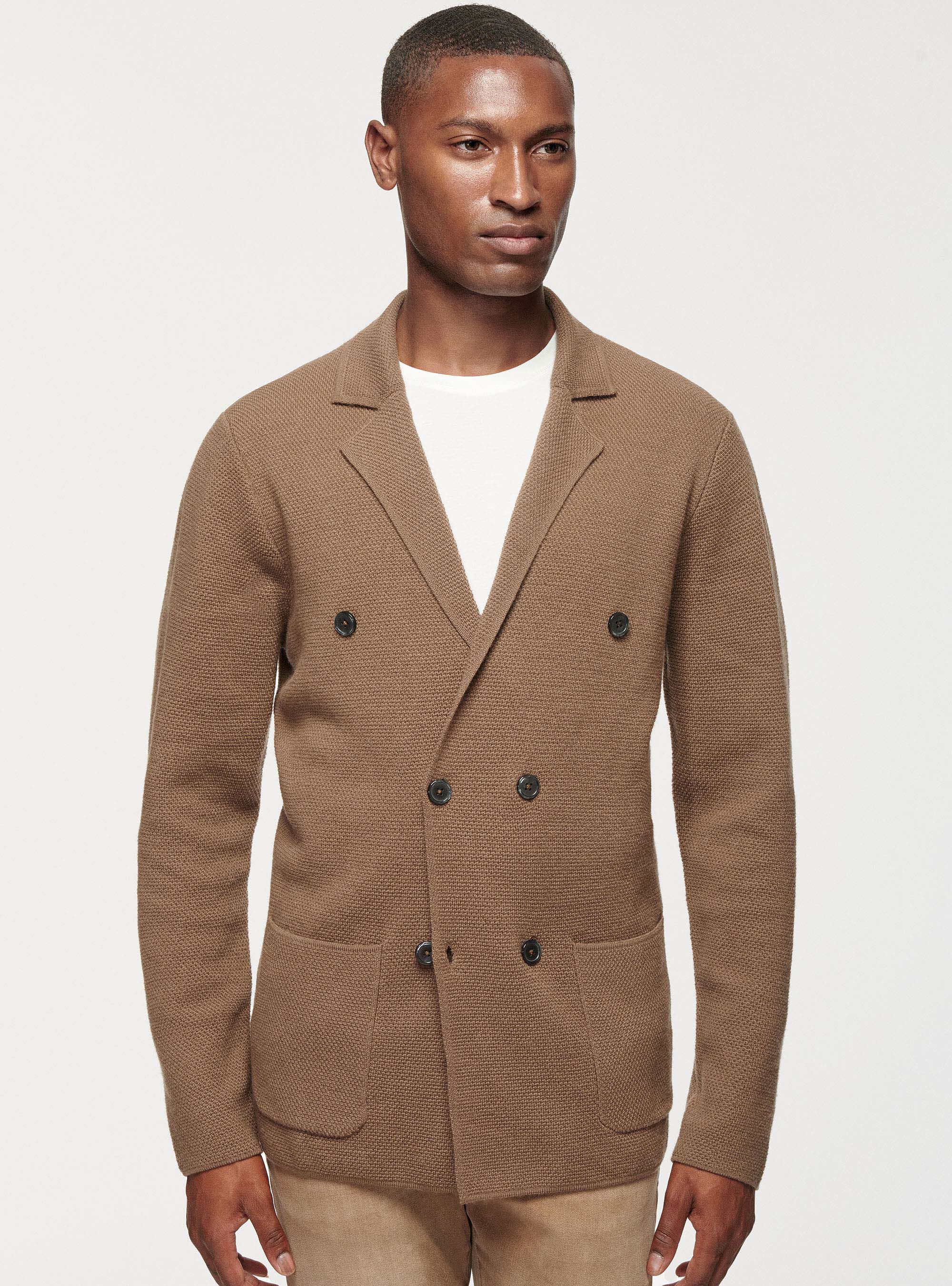Pure merino wool cardigan