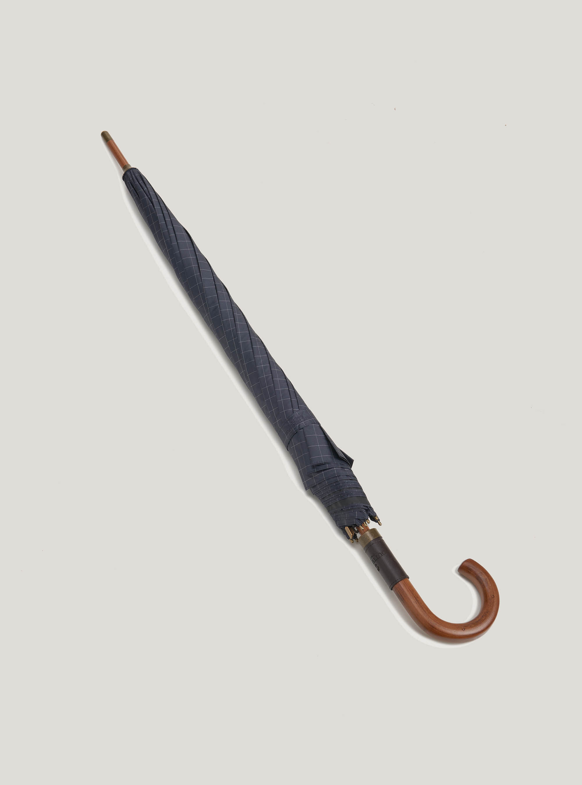 Checkered umbrella, BLUE