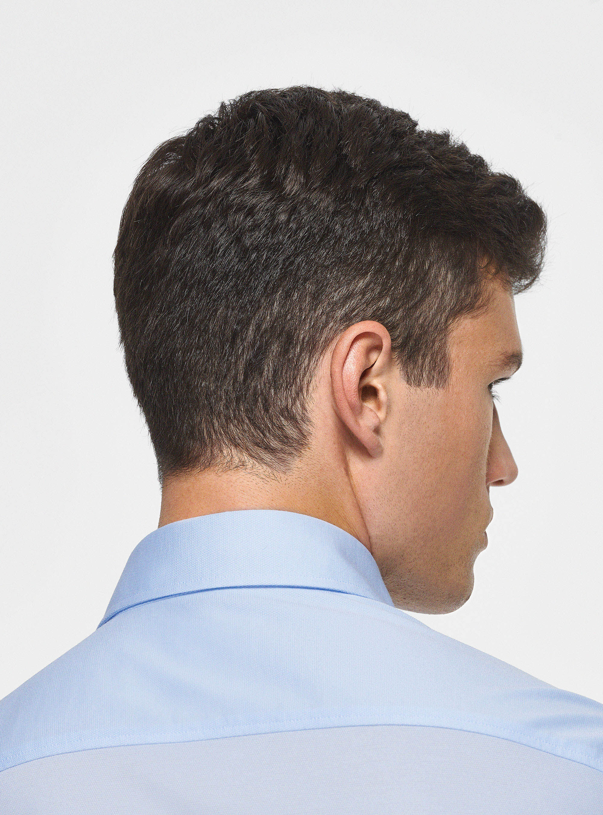 COOLMAX fabric pique shirt, LIGHT BLUE