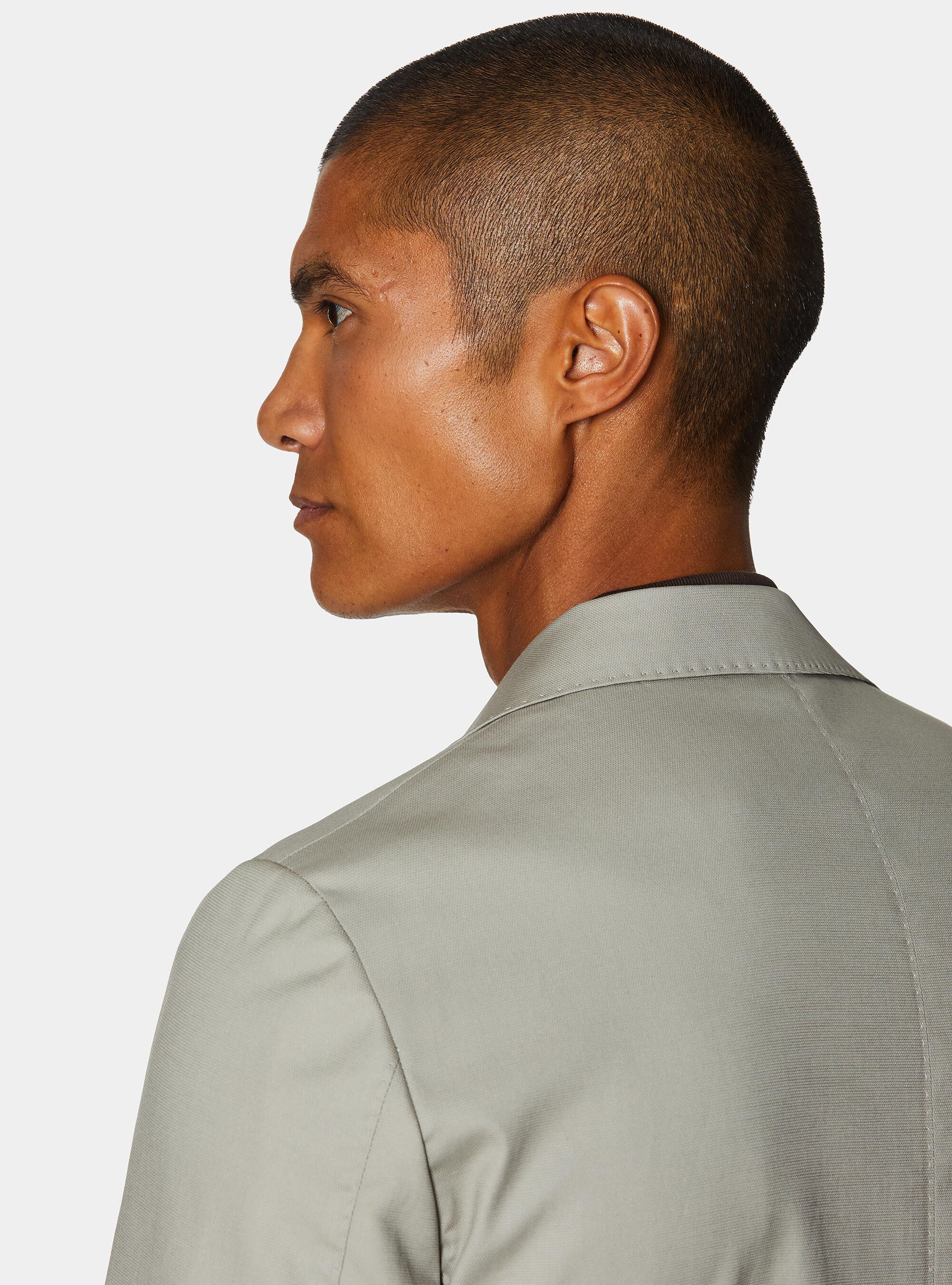 Giacca abito in cotone, ECRU