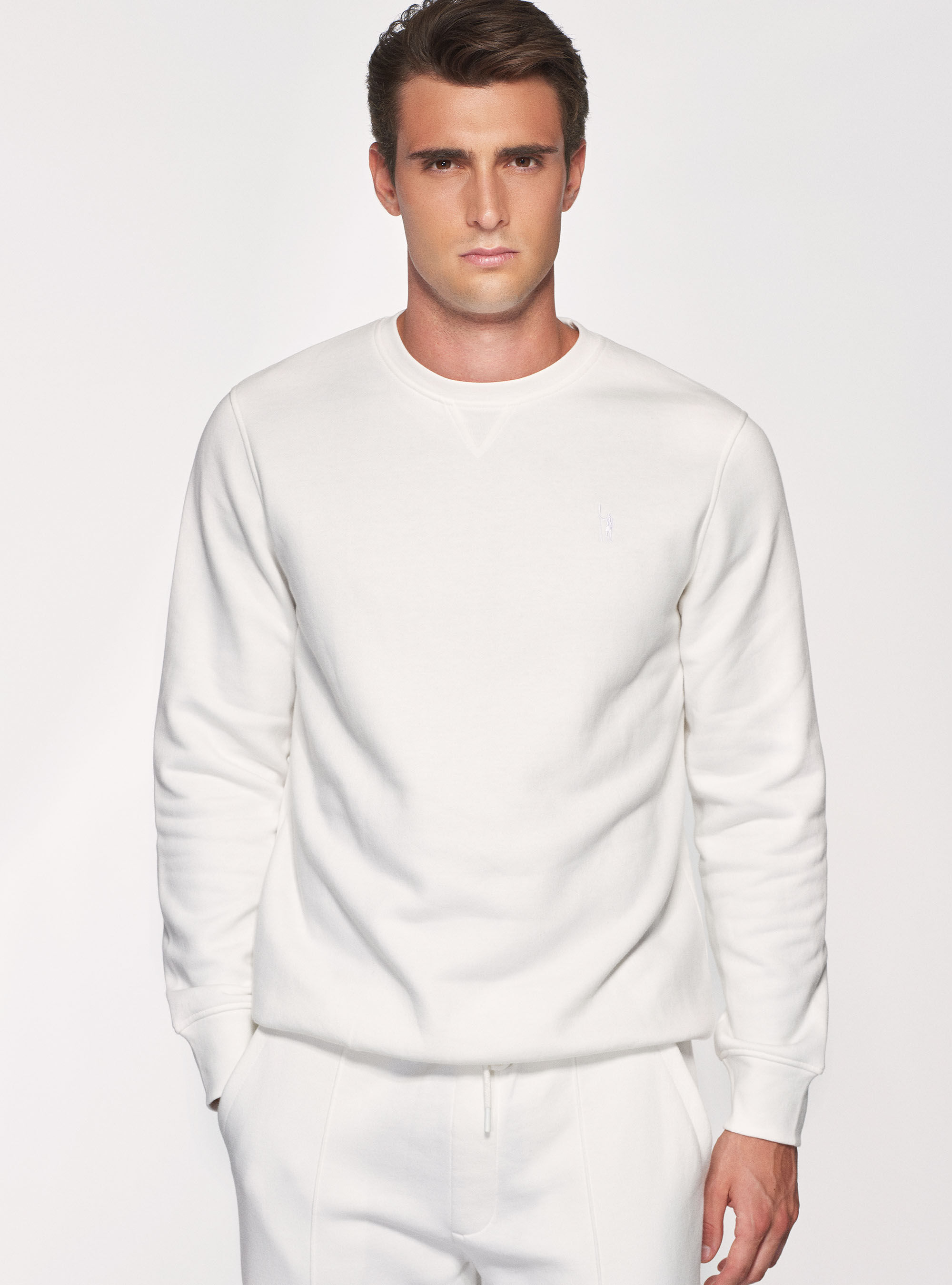 Cotton blend sweatshirt store
