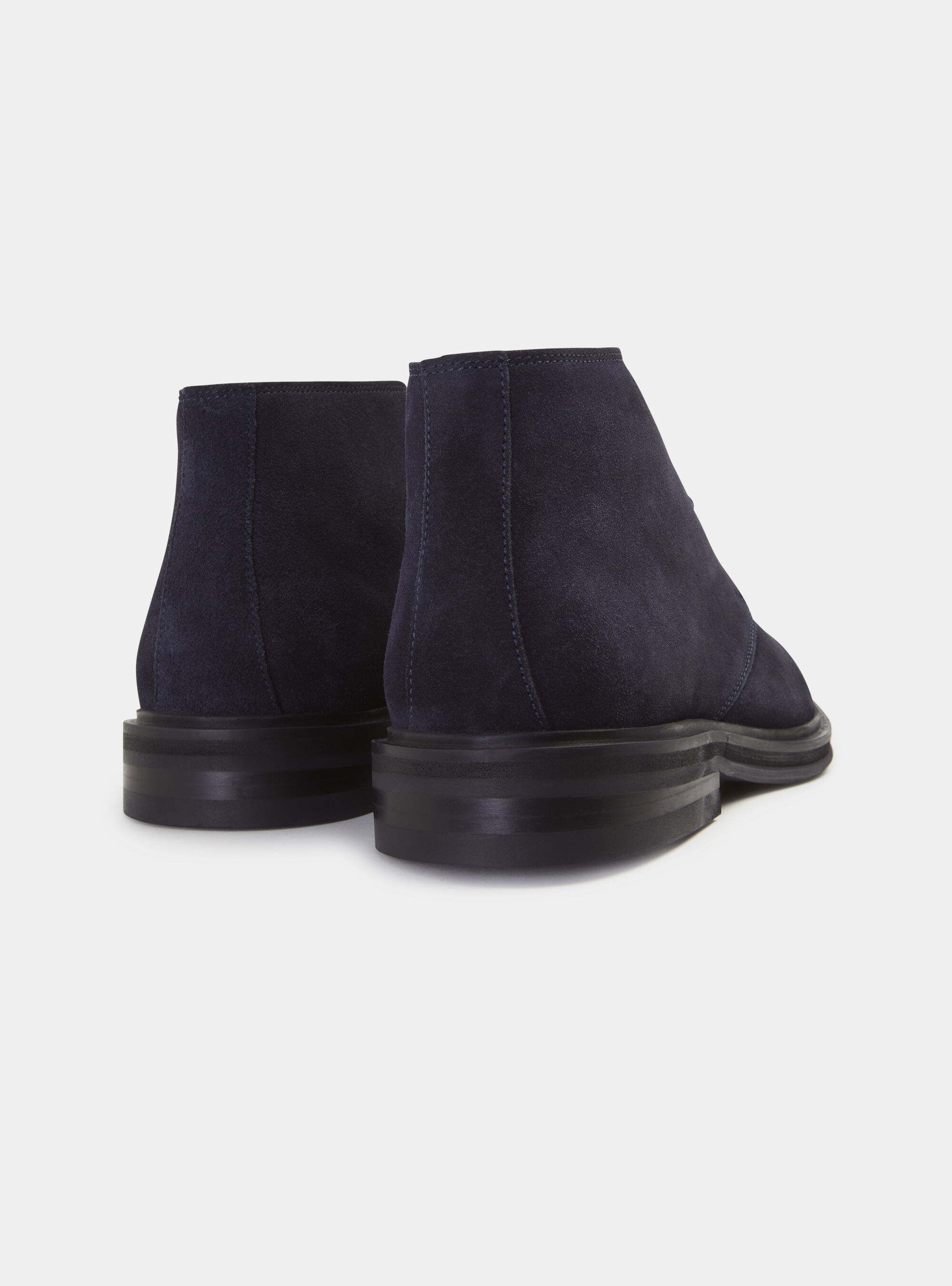 Suede and leather ankle boots shop