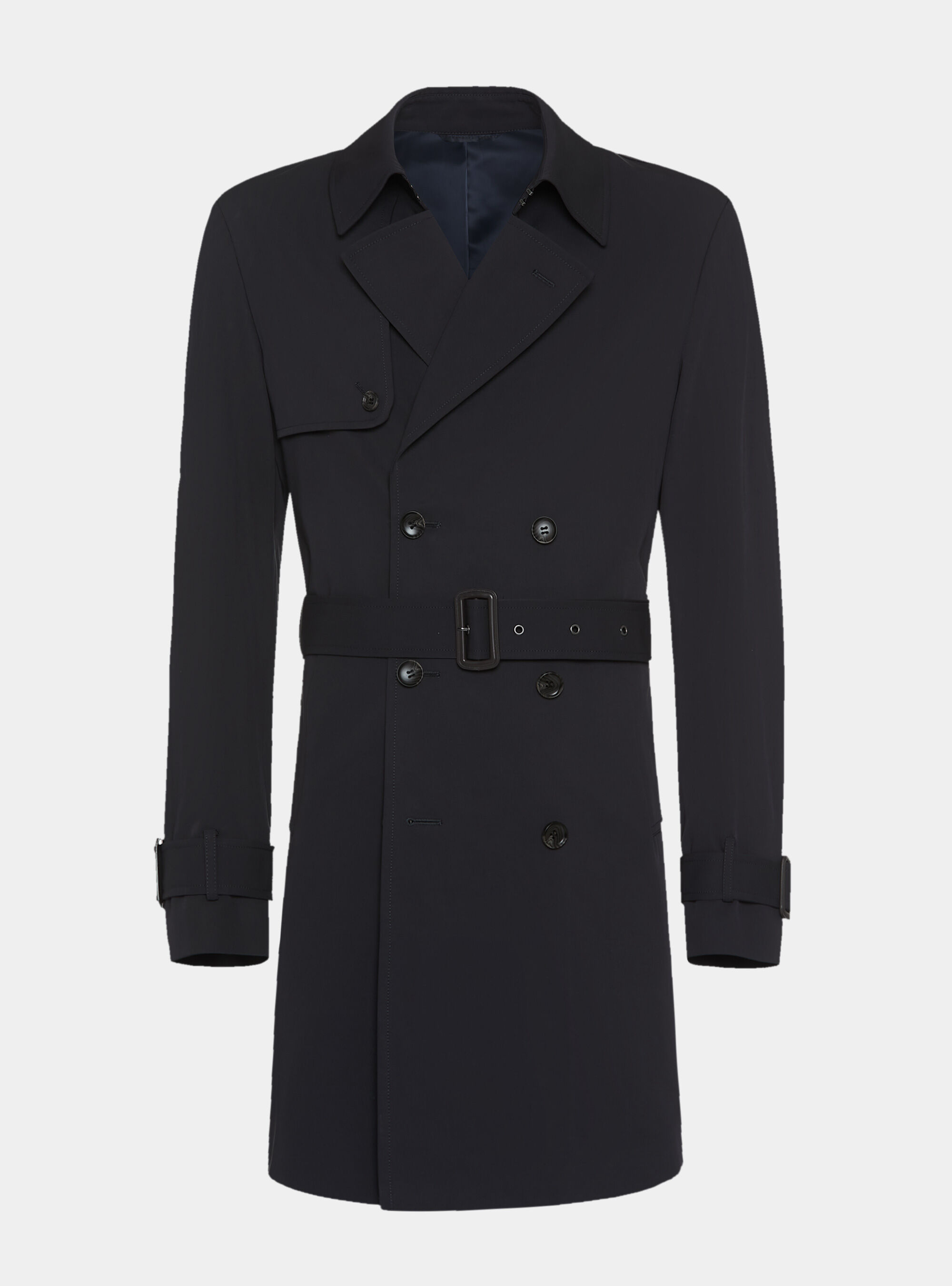 Cotton trench coat mens on sale
