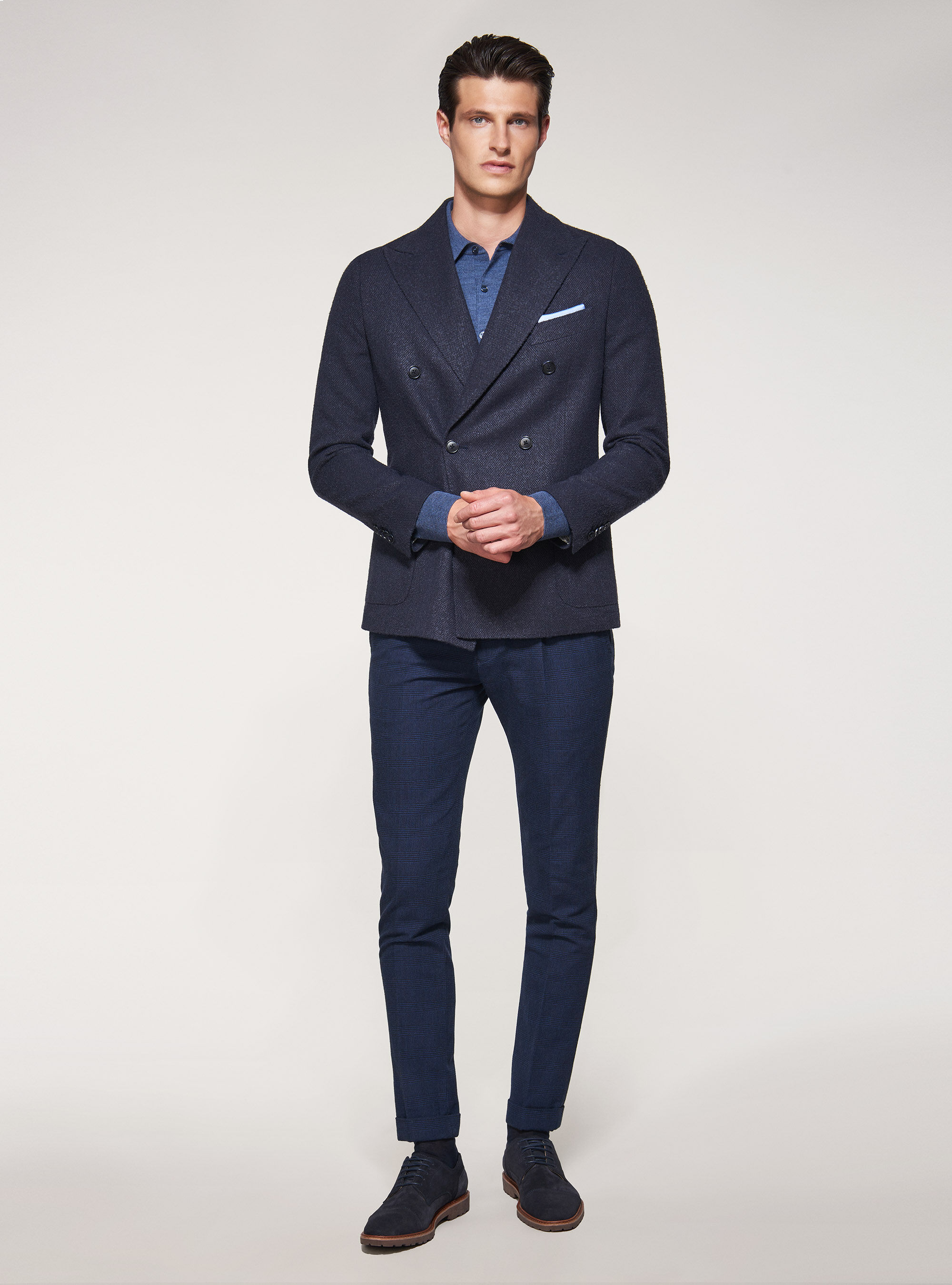 Giacca doppiopetto slim fit