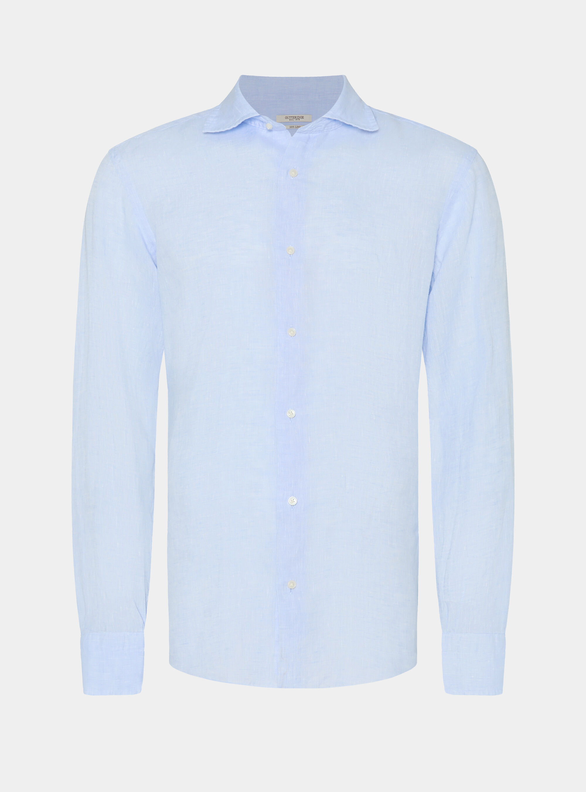 Pure linen shirt, LIGHT BLUE