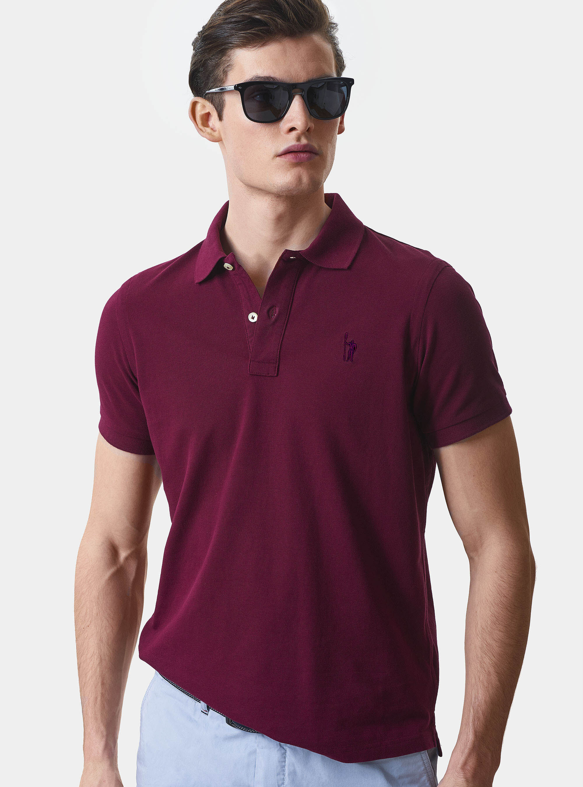 Classic pique polo shirt