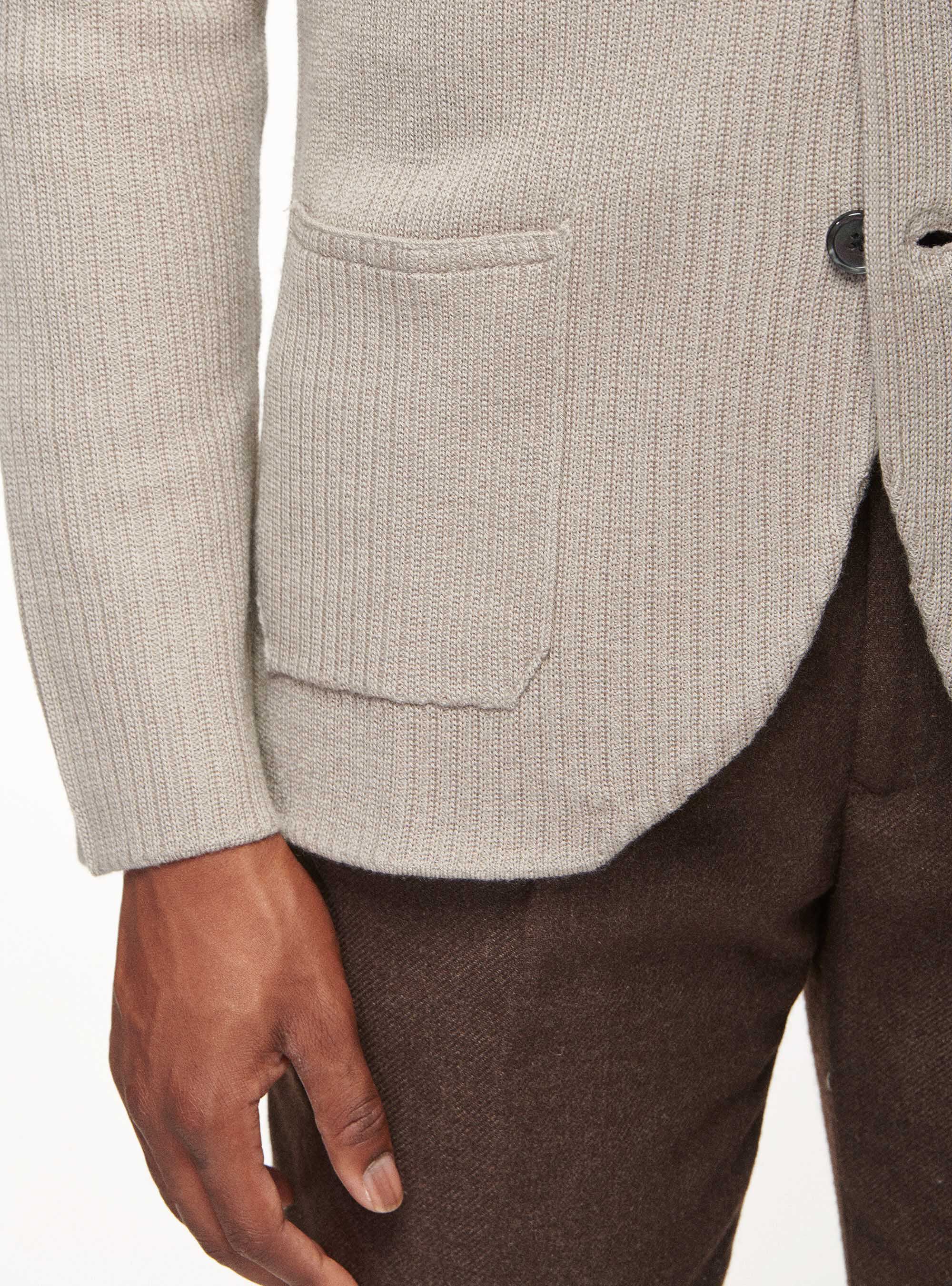 Sand merino wool new arrivals sweater