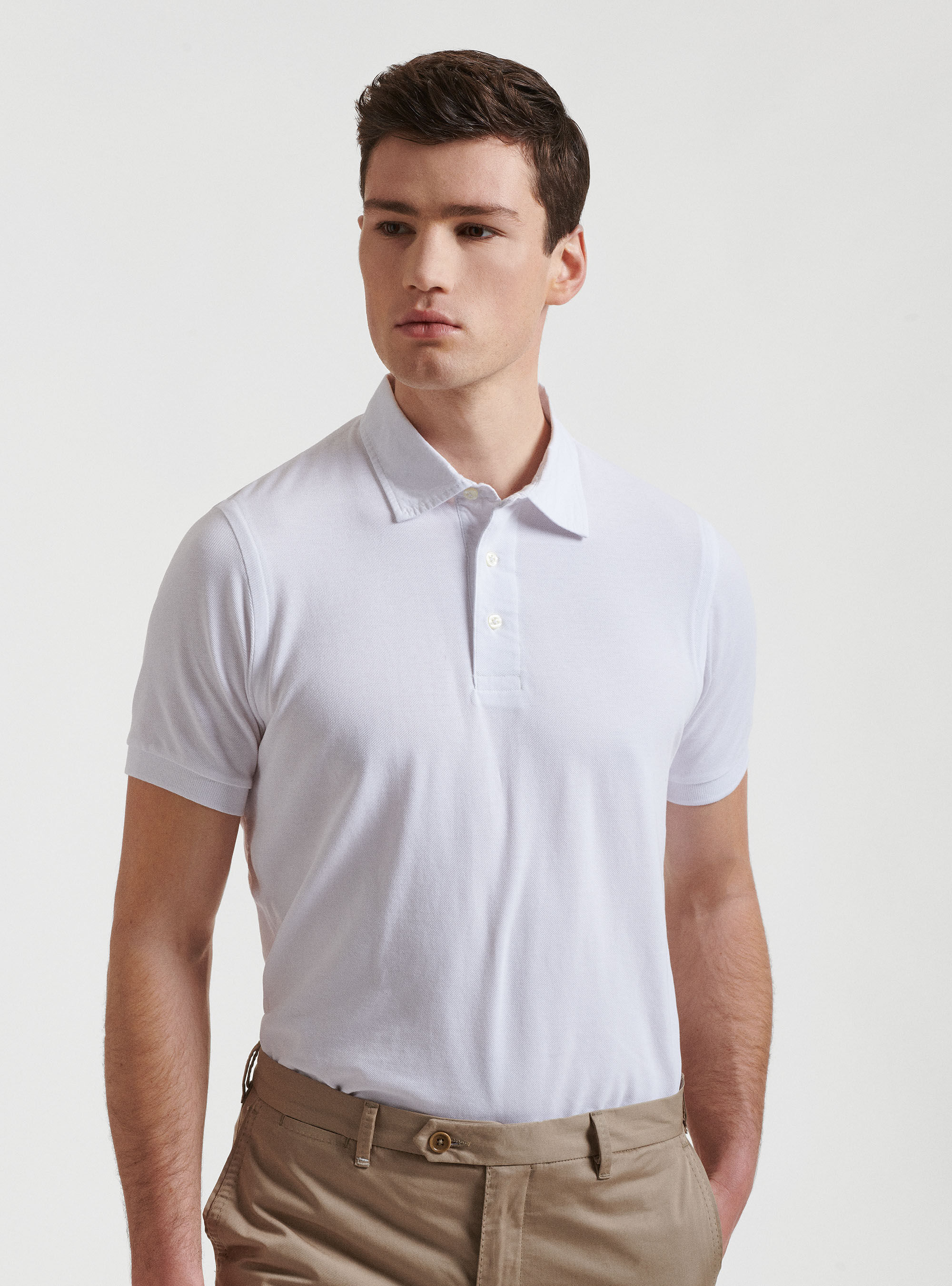 Polo collo camicia discount