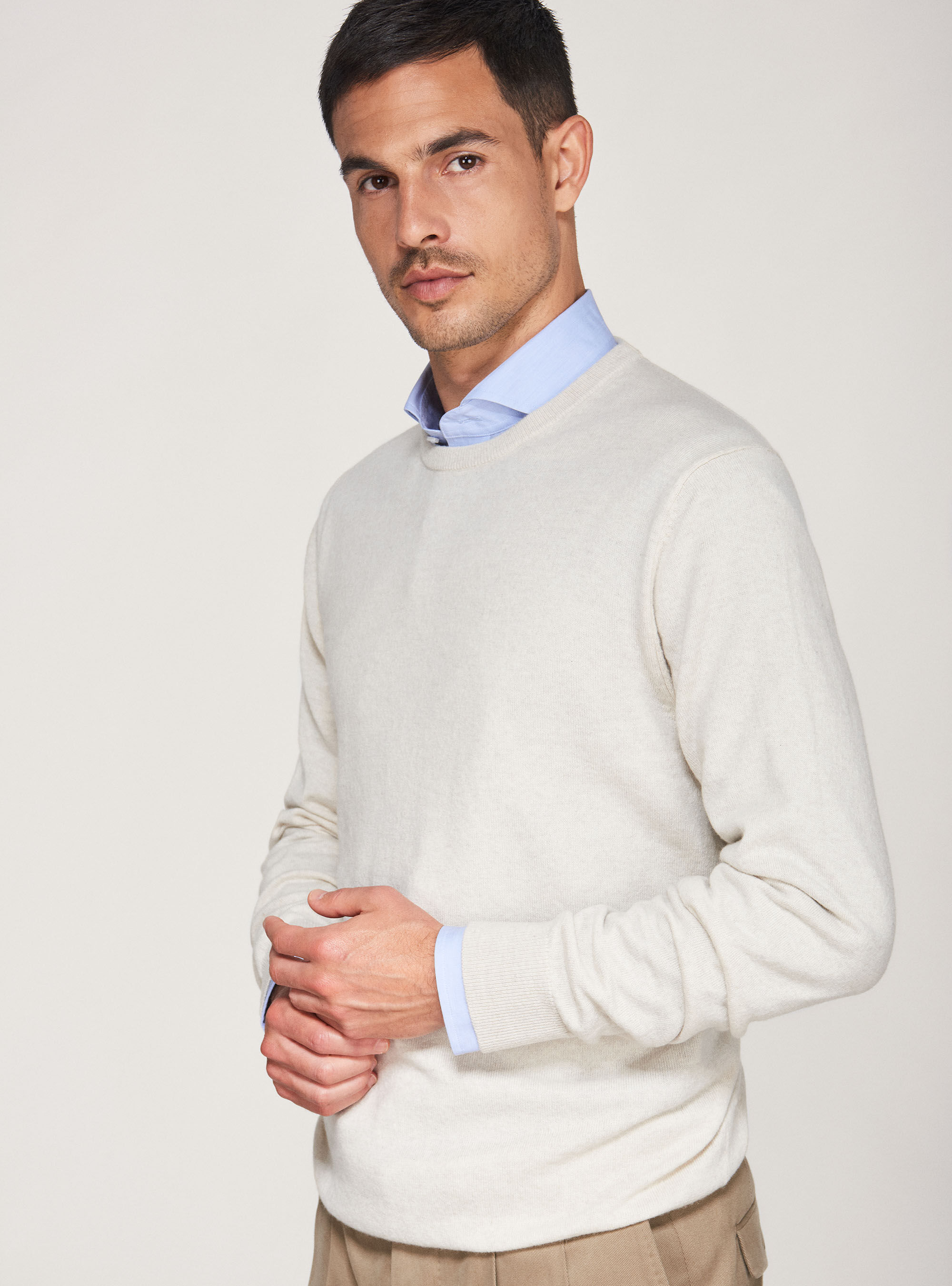 Cashmere crew neck sweater GutteridgeEU Men s catalog
