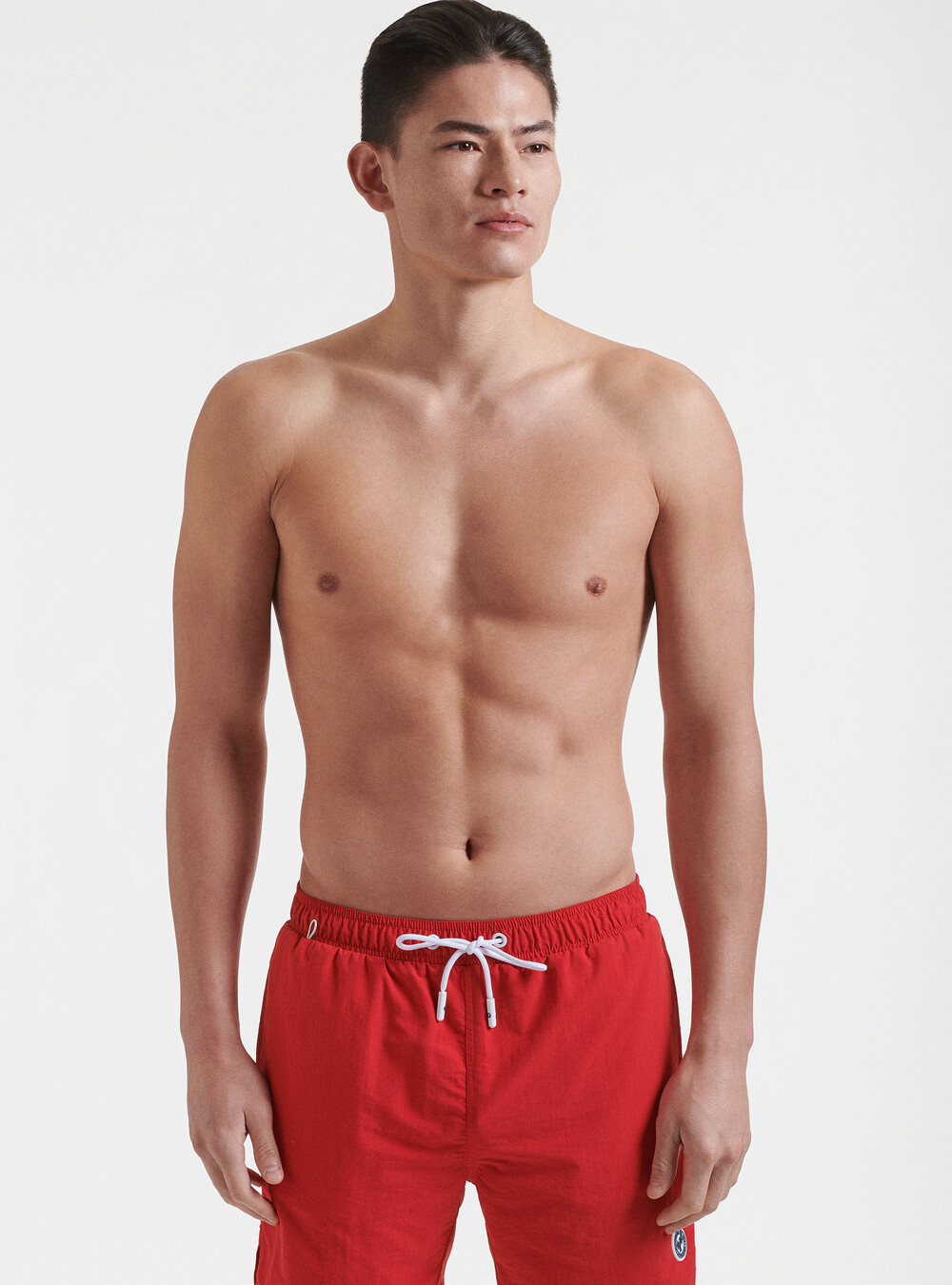 Costume da bagno tinta unita, ROSSO Costume da bagno tinta unita