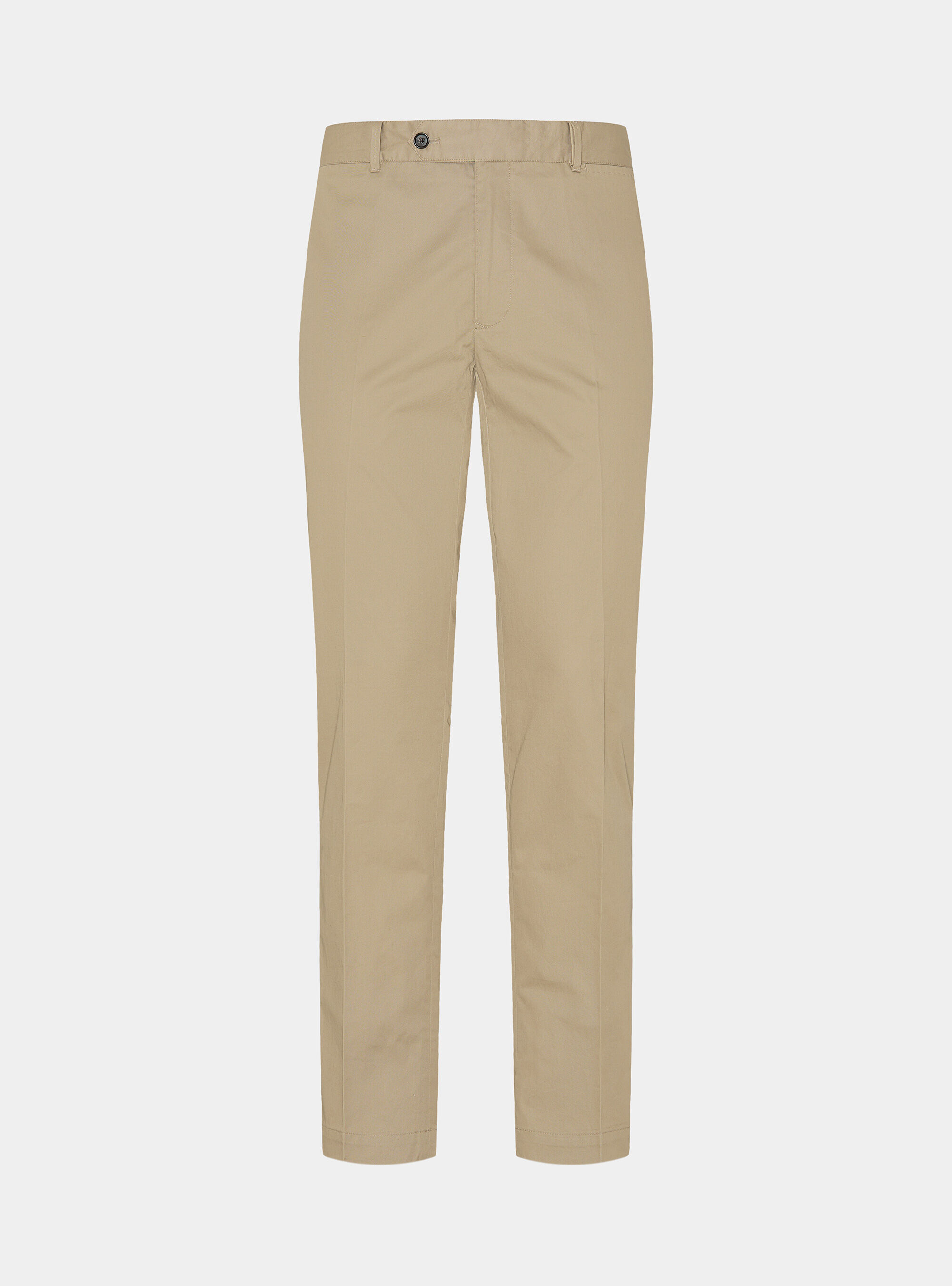 Lightweight twill slim fit chino trousers, MUD