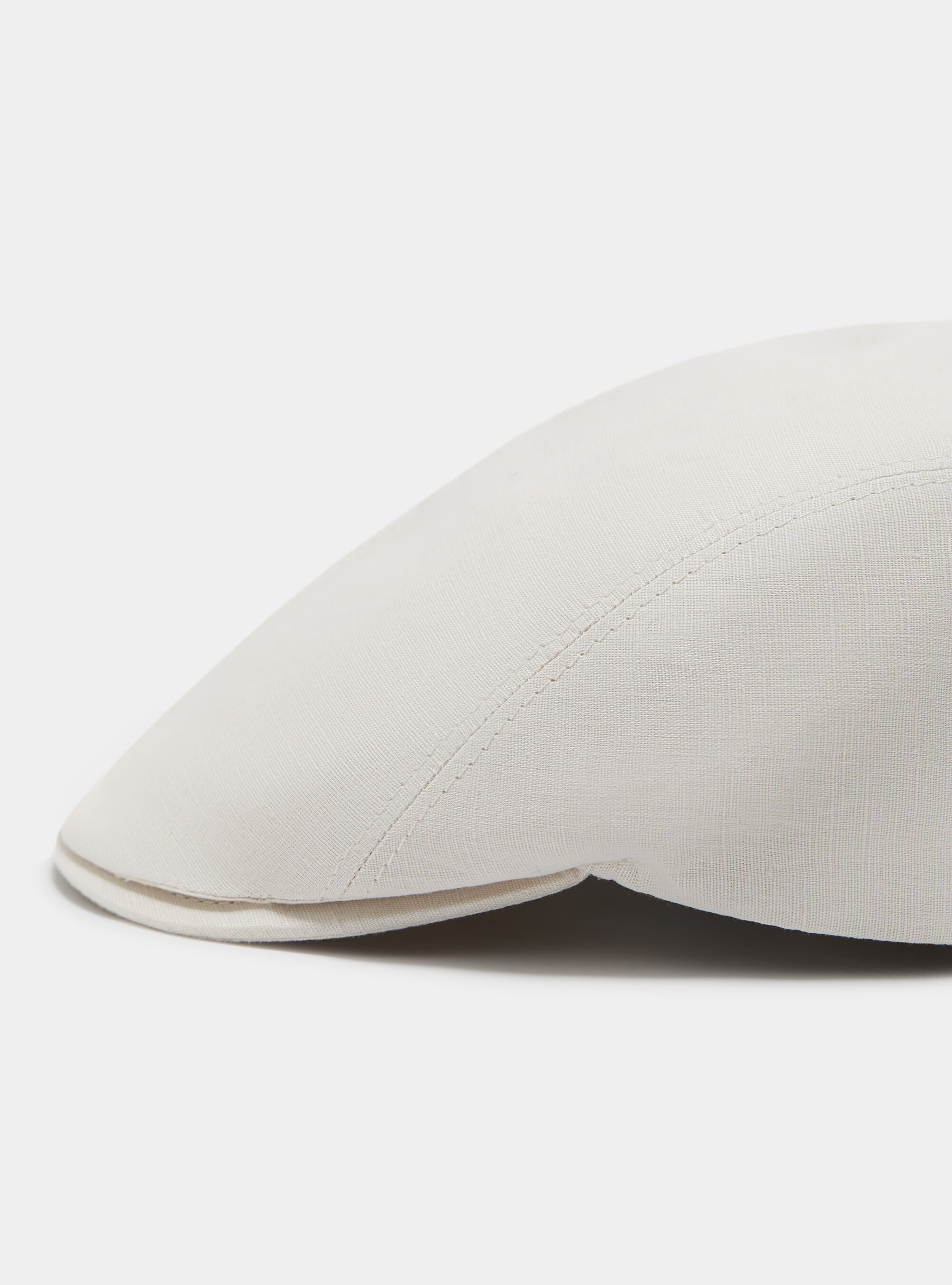 Gorra de lino puro, CRUDO