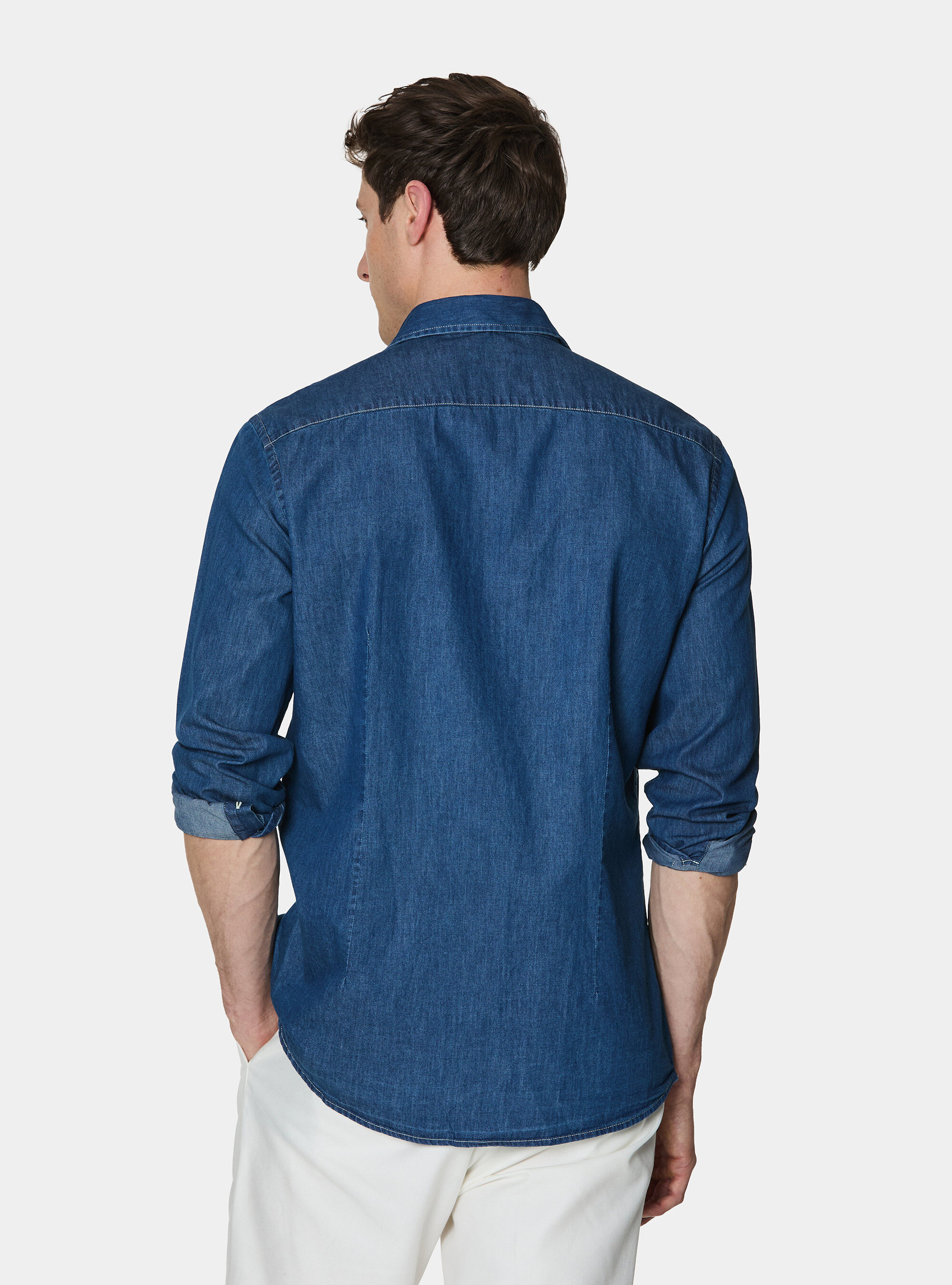 Camicia denim, BLU