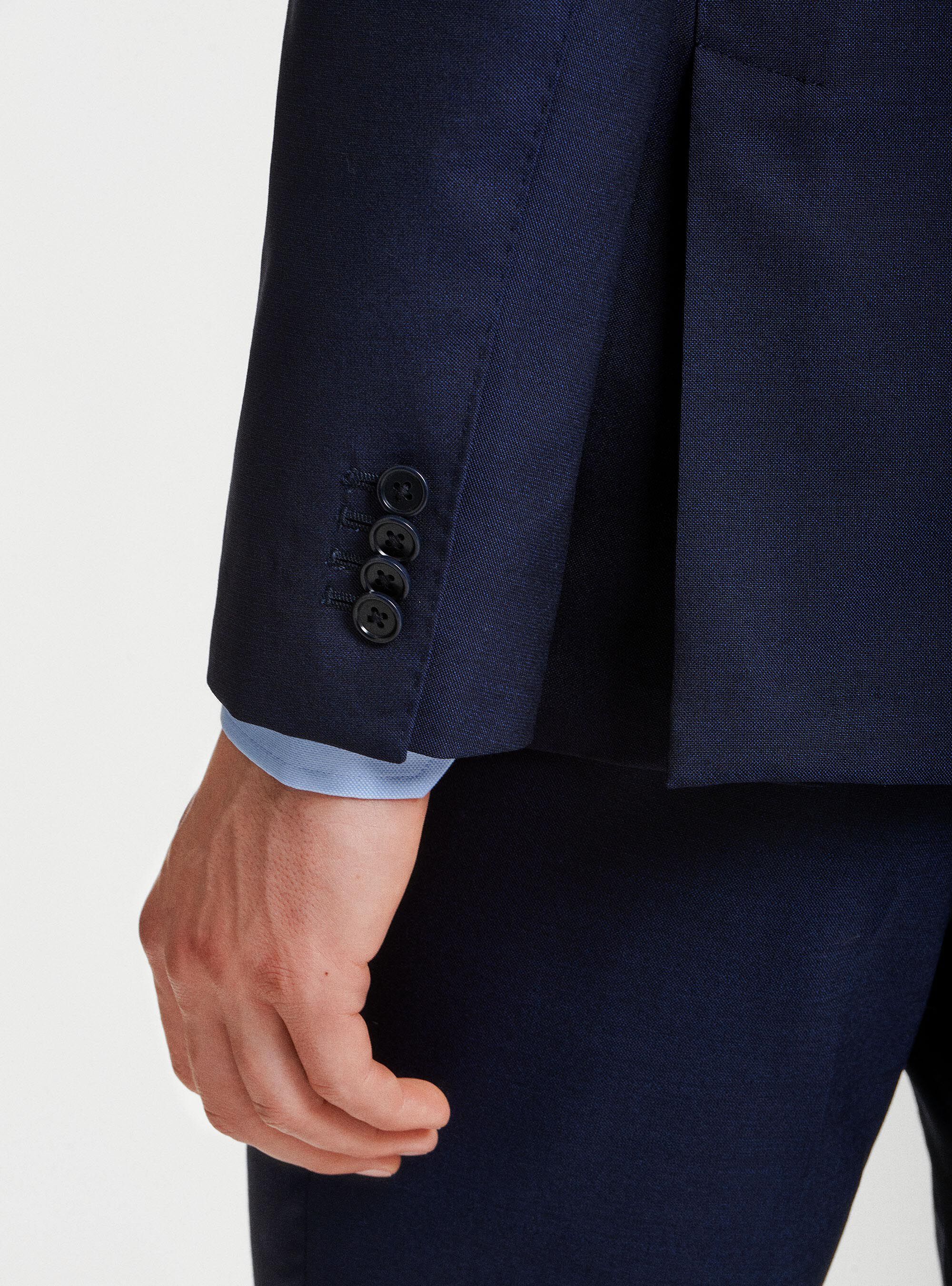 Giacca per abito in pura lana Vitale Barberis Canonico, BLU NAVY