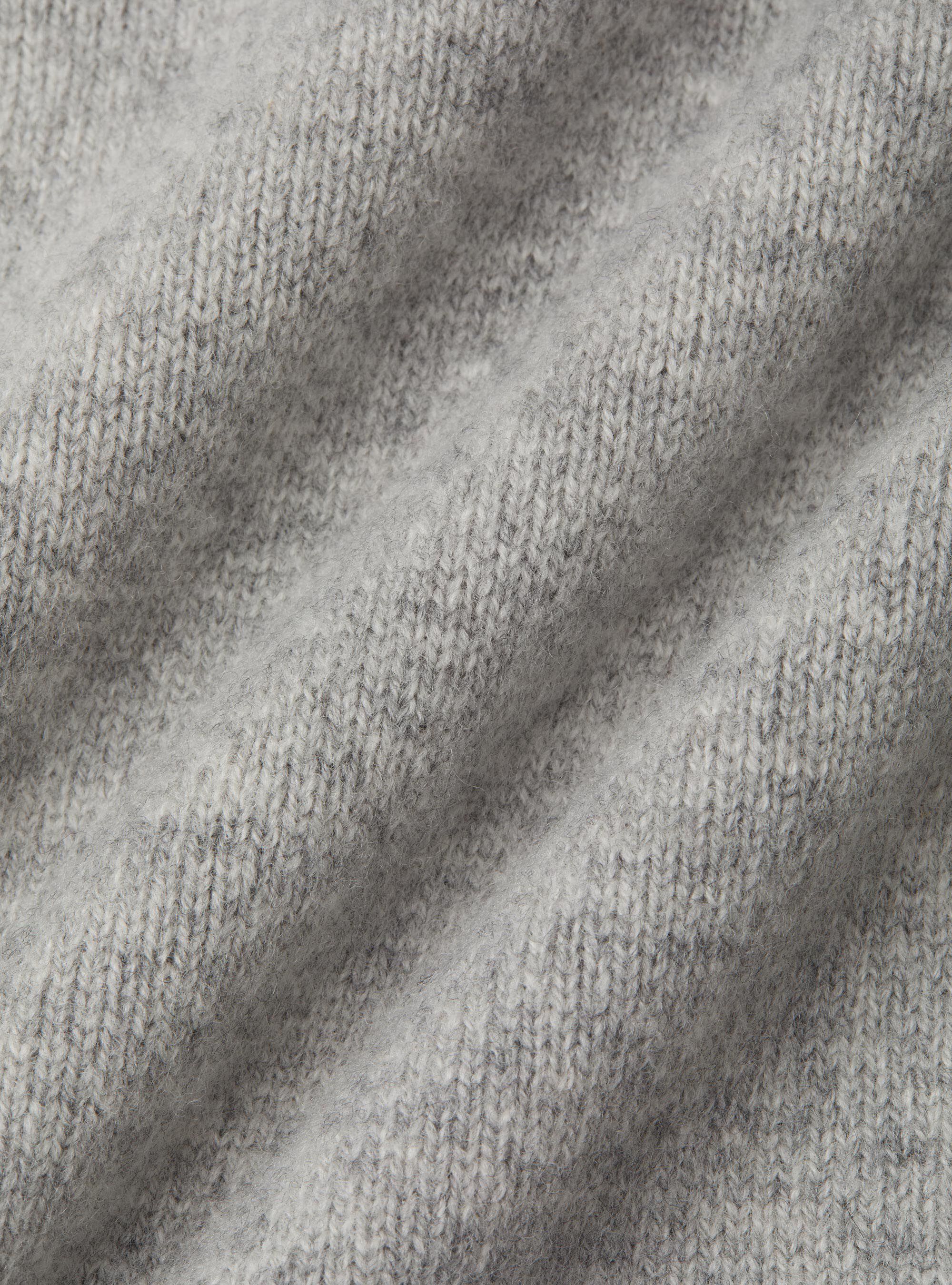 Pullover mit Rundhalsausschnitt aus einer Woll-Kaschmir-Mischung, GRIGIO CHIARO MEL 0150C