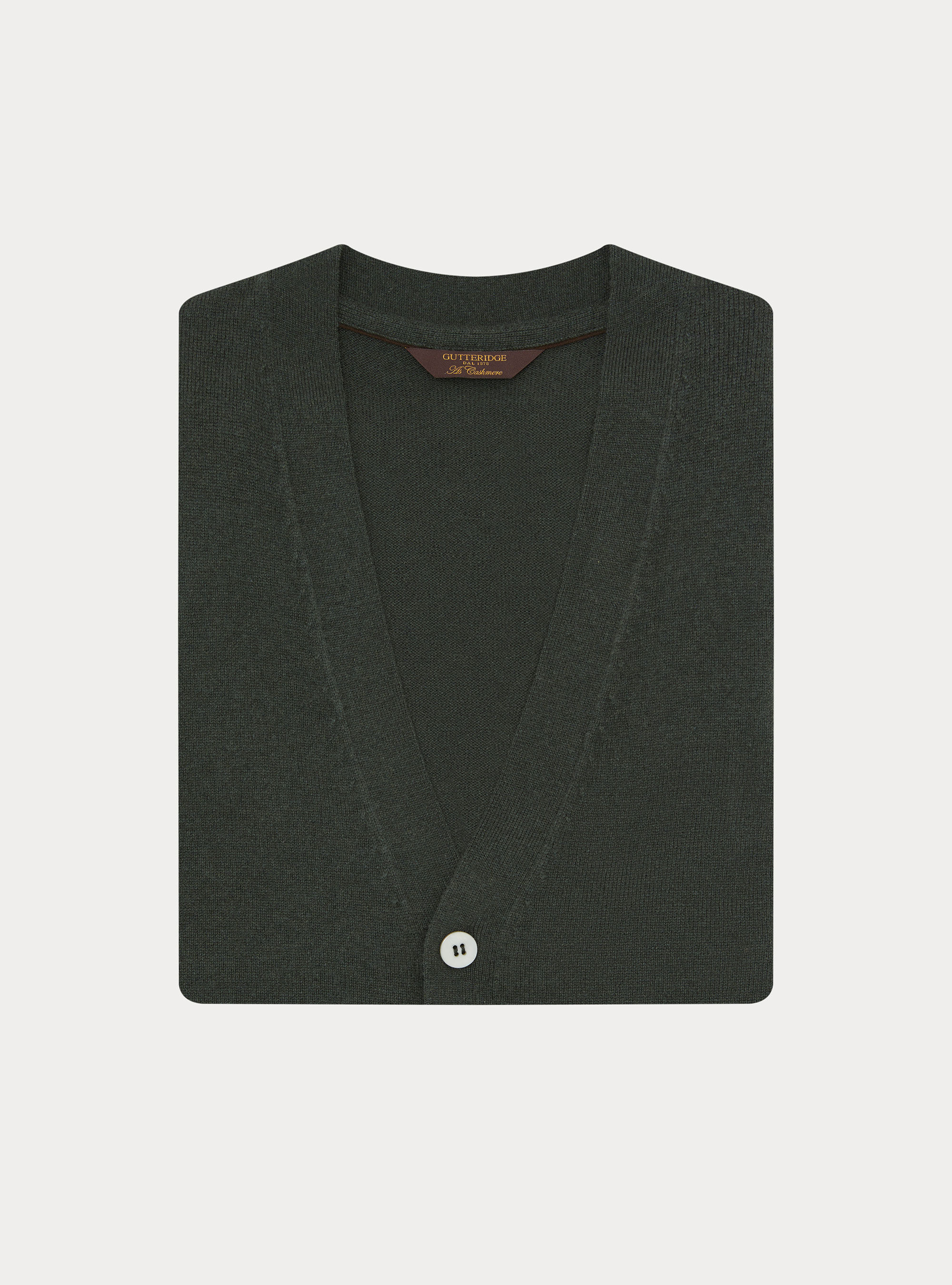 Lambswool and cashmere knit vest, MILITARE 0609C